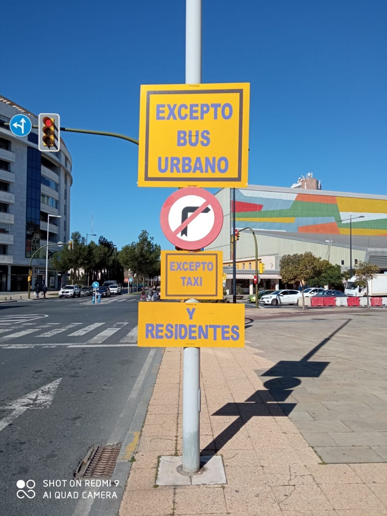 Las nuevas indicaciones para el tráfico.