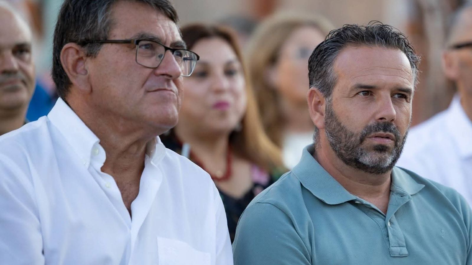 Con Rafael Segovia, parlamentario andaluz de VOX por Huelva