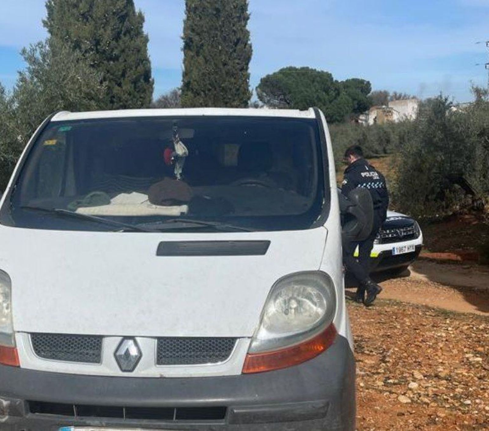 Un agente de la Policía Local de Puente Genil.