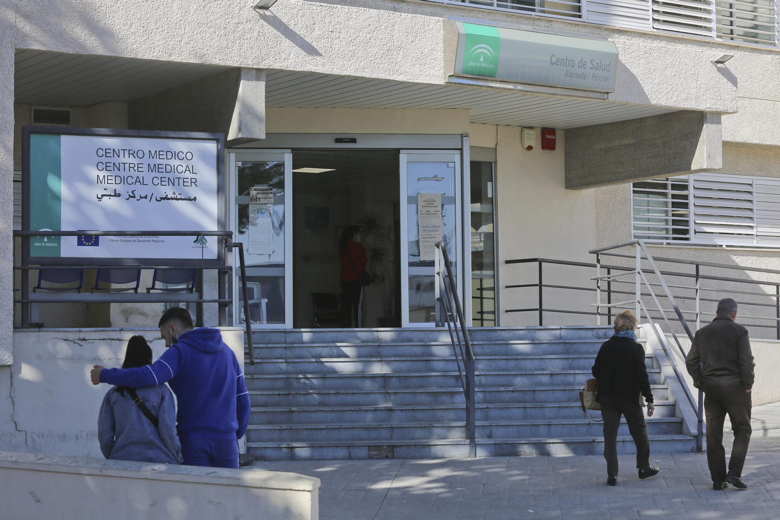 Centro de salud de Alameda-Perchel, en Málaga capital.