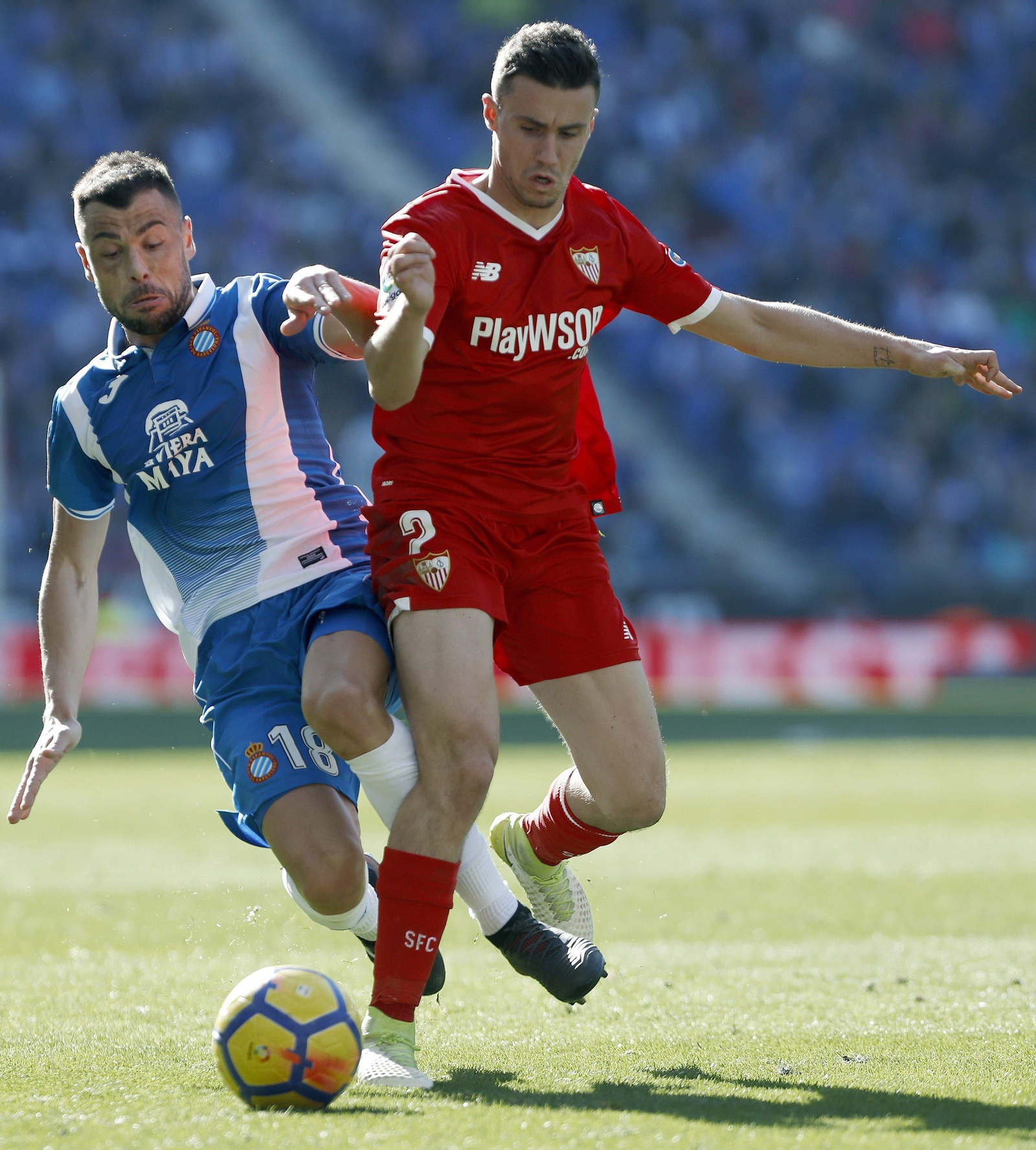El Espanyol-Sevilla, en imágenes