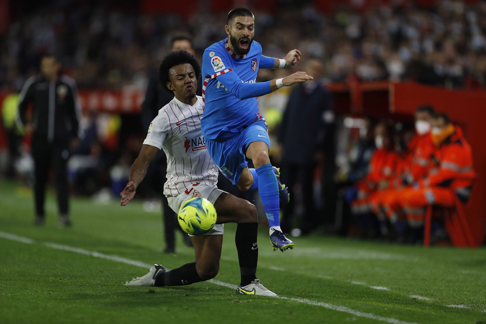 Las imágenes del Sevilla fc-Atlético de Madrid