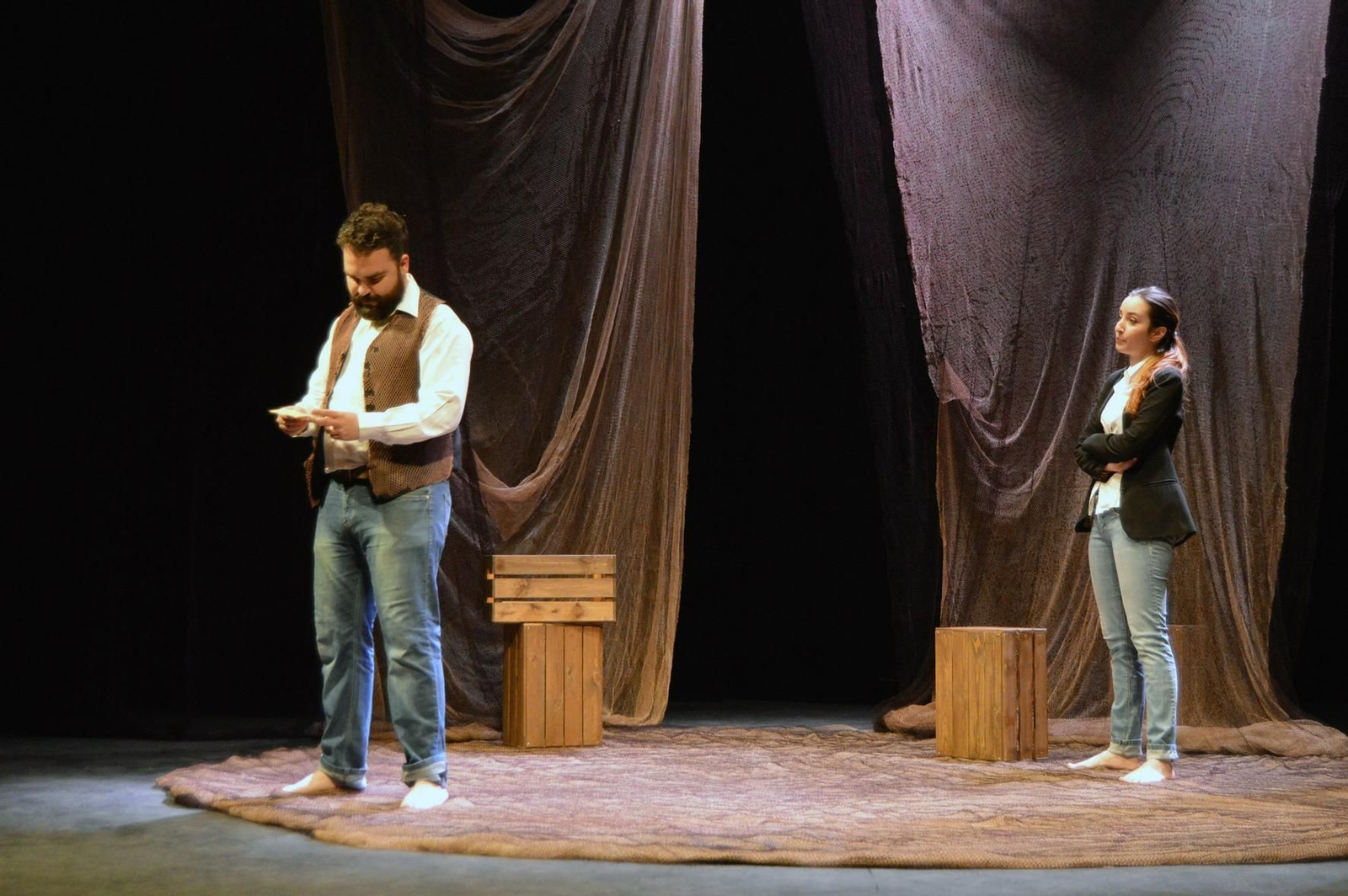 Escena de la obra llevada al Apolo por 'Jóvenes Clásicos'.