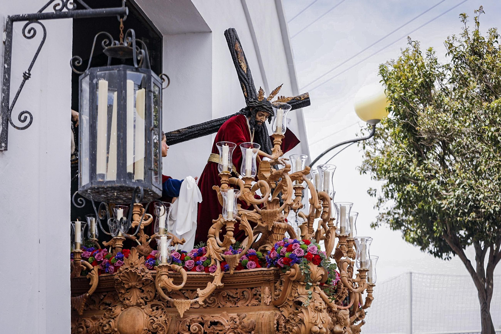 Las imágenes de la Hermandad de Tres Caídas de la Semana Santa de San Fernando 2025