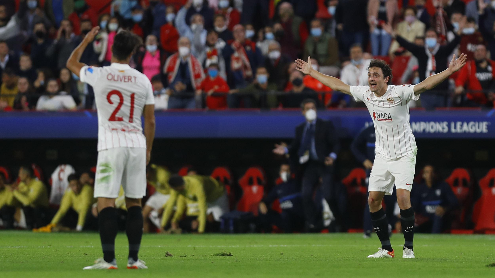 Las imágenes del Sevilla-Lille