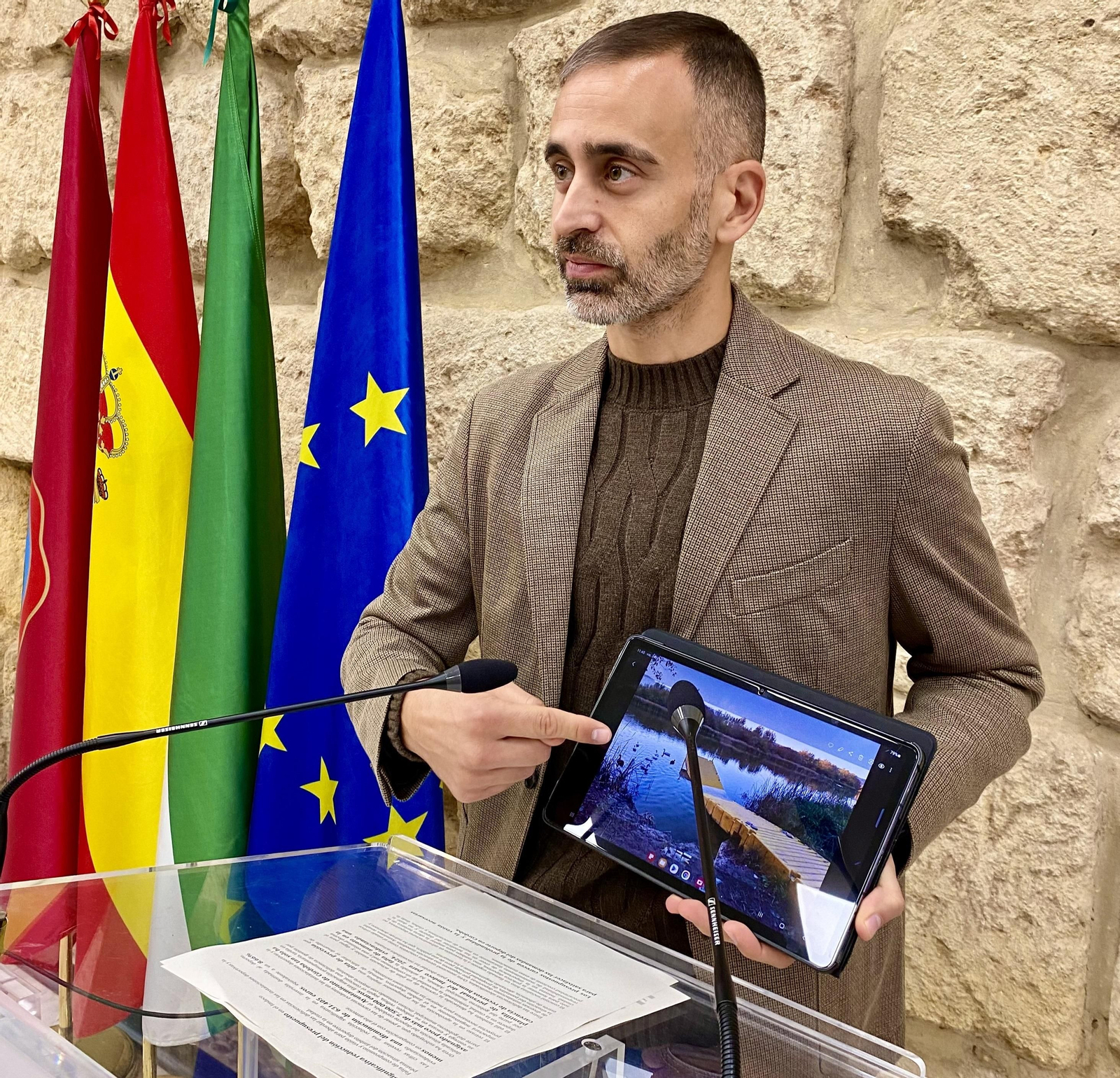 El concejal socialista en el Ayuntamiento de Córdoba Ángel Ortiz. El concejal socialista en el Ayuntamiento de Córdoba Ángel Ortiz.