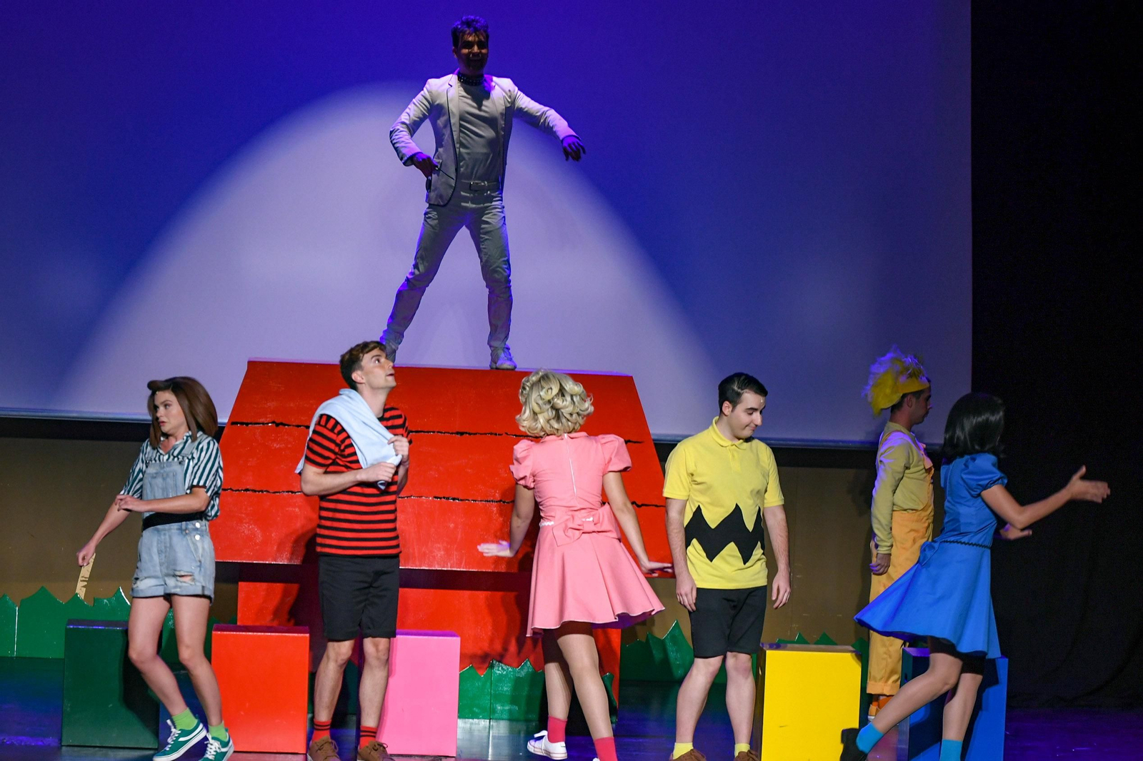 Fotos del estreno de 'Snoopy, el musical' en Granada