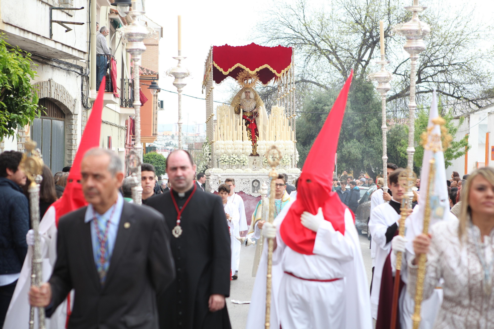 La Borriquita y la Virgen de la Alegría de Algeciras