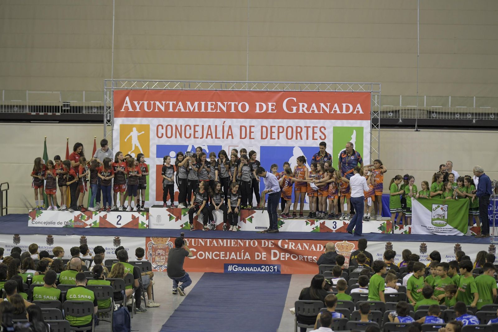 La clausura de los Juegos Deportivos Municipales, en imágenes