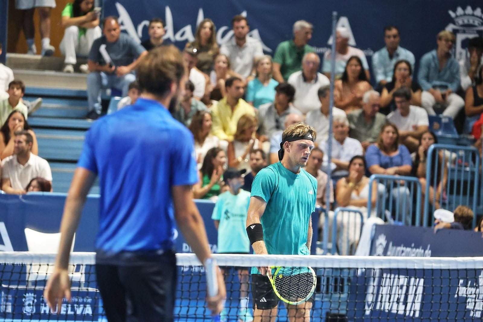 Imágenes de la final masculina de la Copa del Rey de tenis entre Daniil Medvedev y Alejandro Davidovich