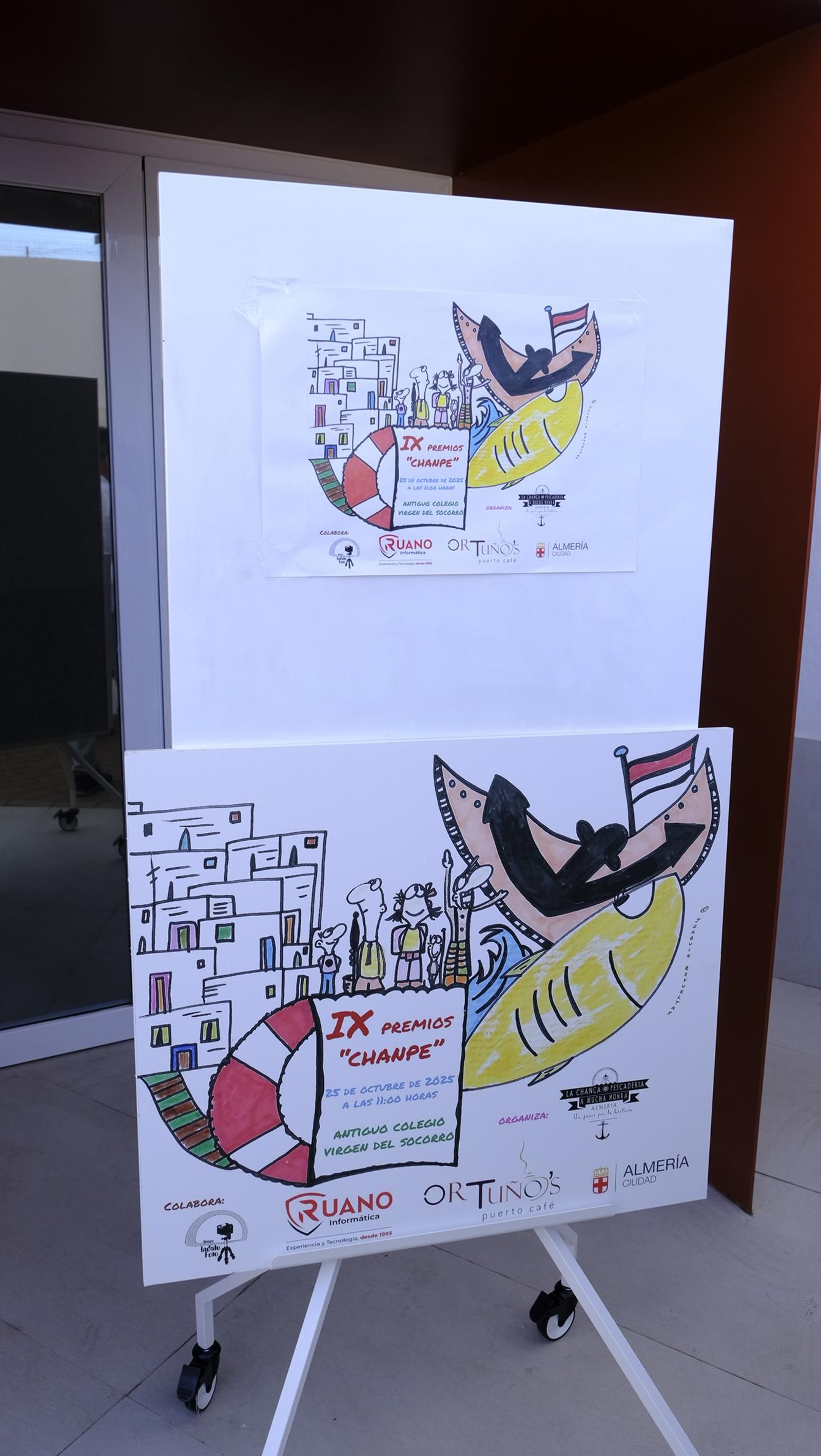 Imágenes de los Premios CHANPE en el Centro La Chanca Pescadería