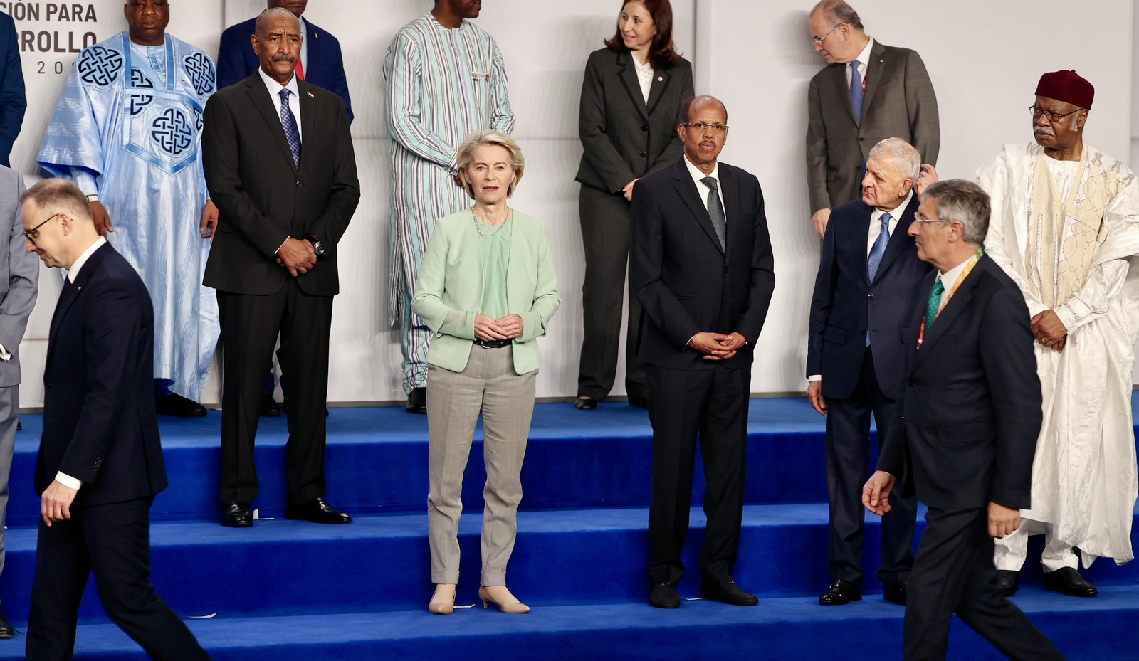 Las fotos de la primera jornada de la cumbre de la ONU en Sevilla