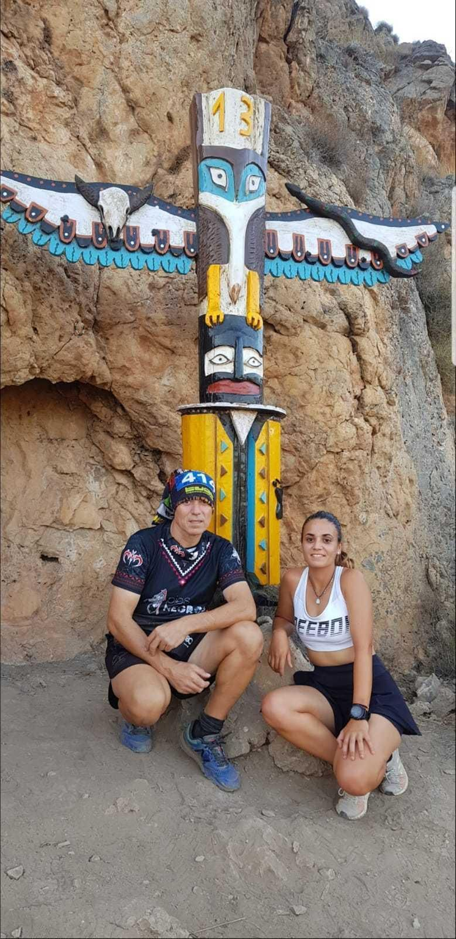 ¿Cómo son los tótems que hay en las sierras de Almería?