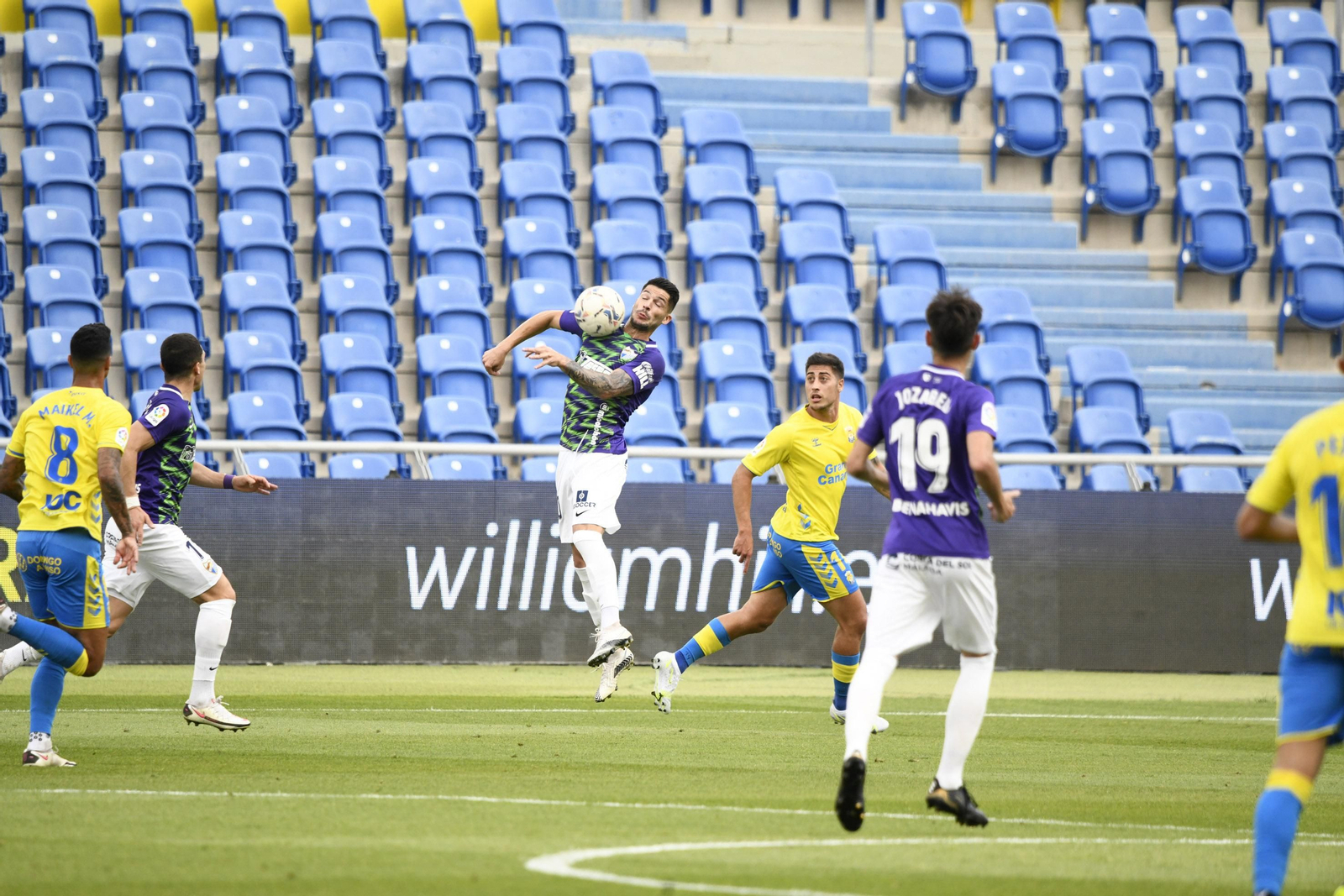 El Las Palmas-Málaga CF, en fotos