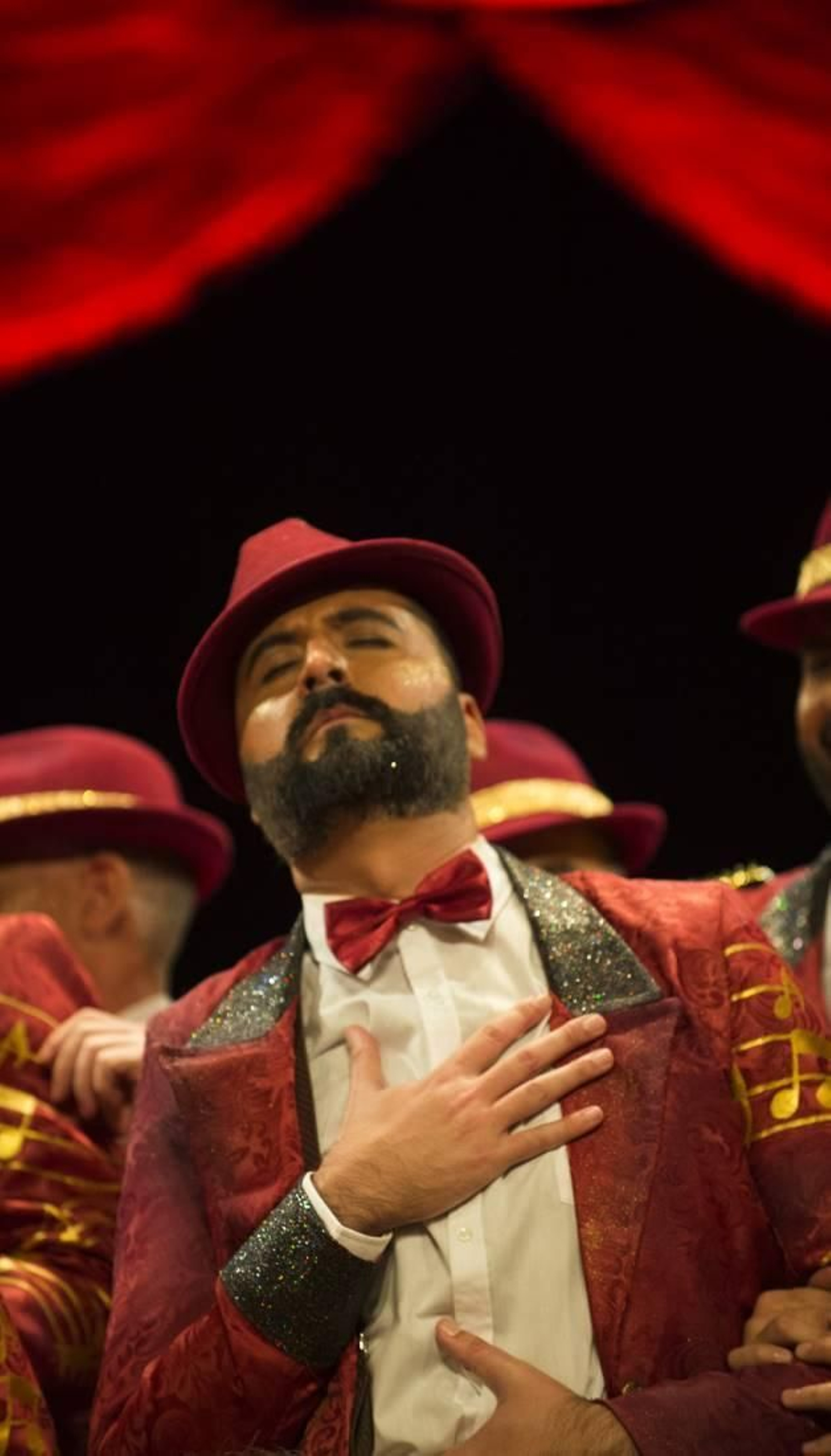 Las imágenes de la octava función clasificatoria