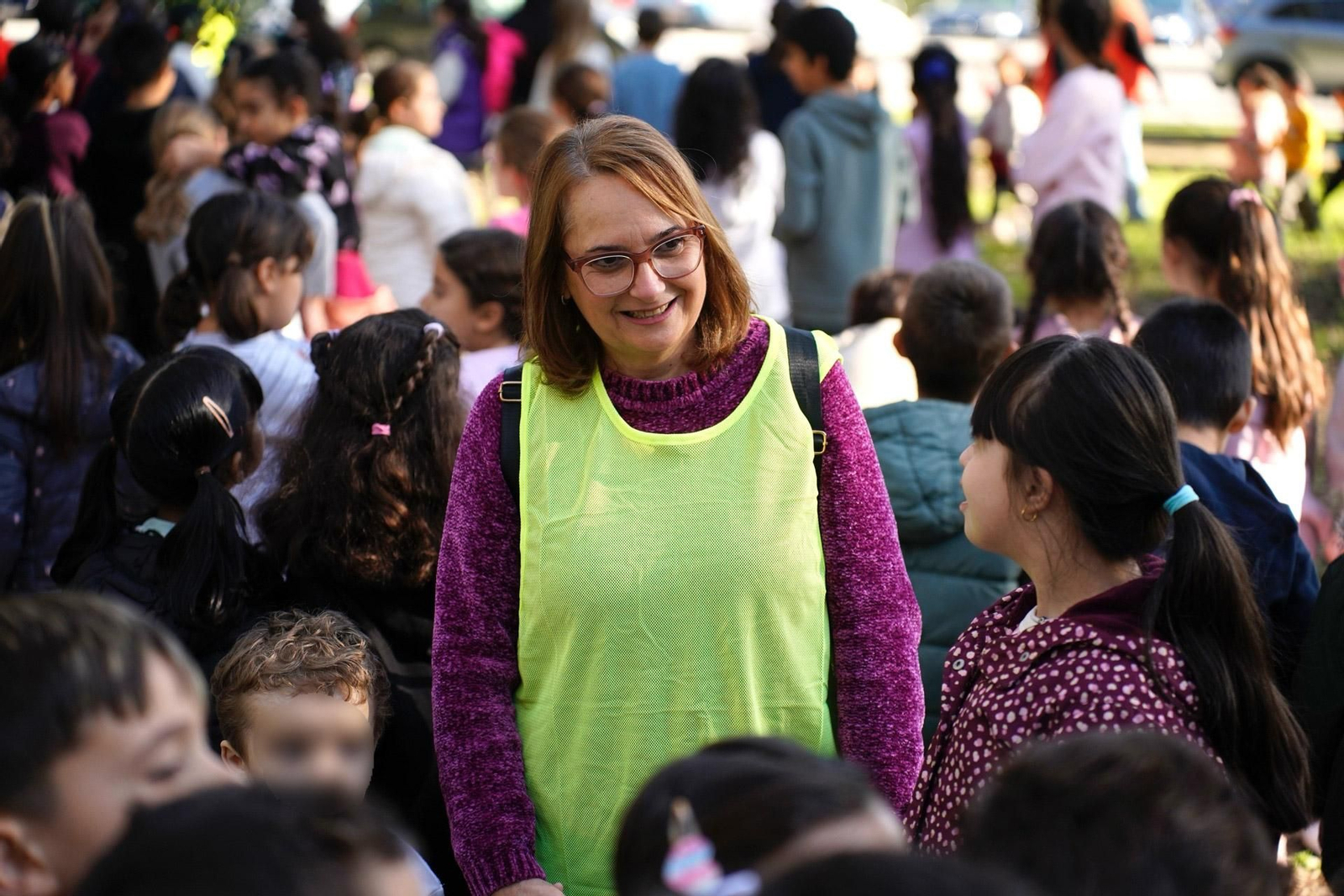 Las fotos del simulacro de maremoto en el colegio Virgen del Mar en Algeciras