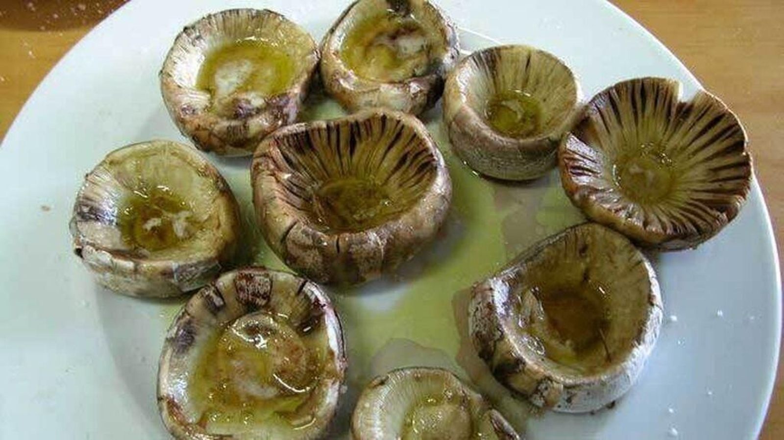 Gurumelos a la plancha Gurumelos a la plancha