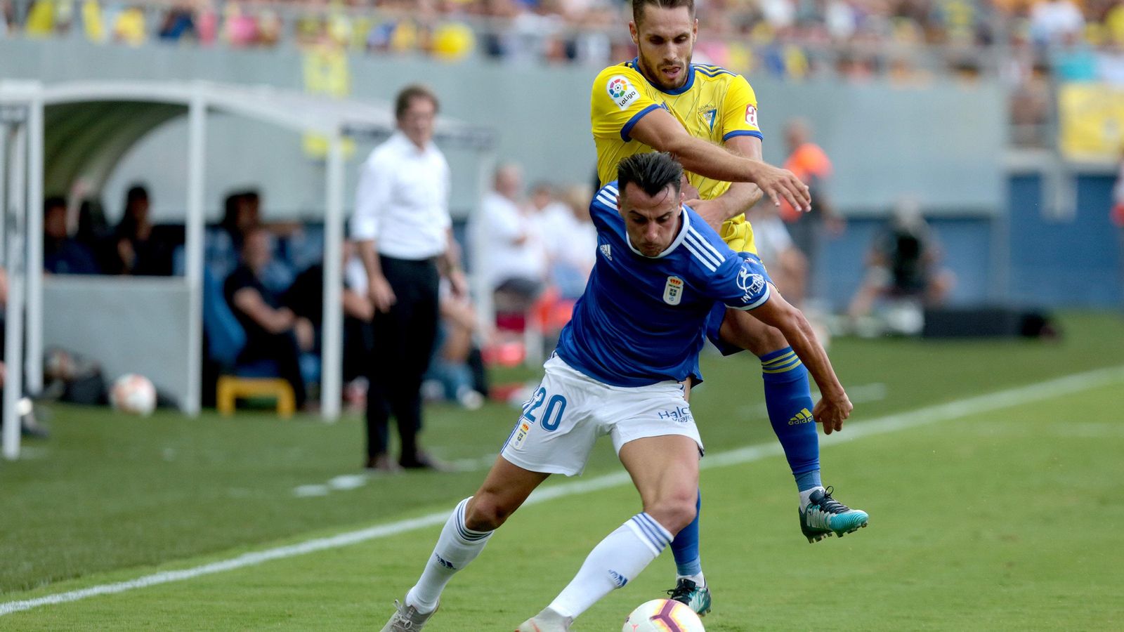 Sergio Tejera es uno de los jugadores de mayor calidad del Real Oviedo.