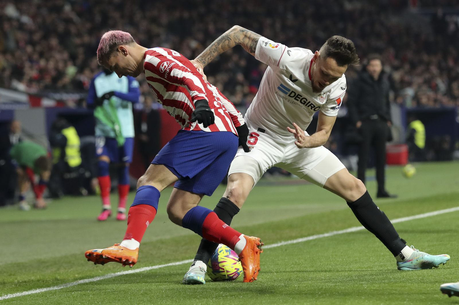 Las fotos de la debacle del Sevilla contra el Atlético