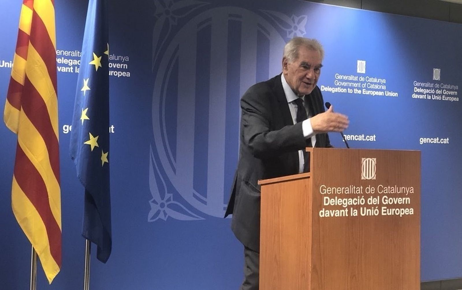 Ernest Maragall, 'conseller' de Exterior.