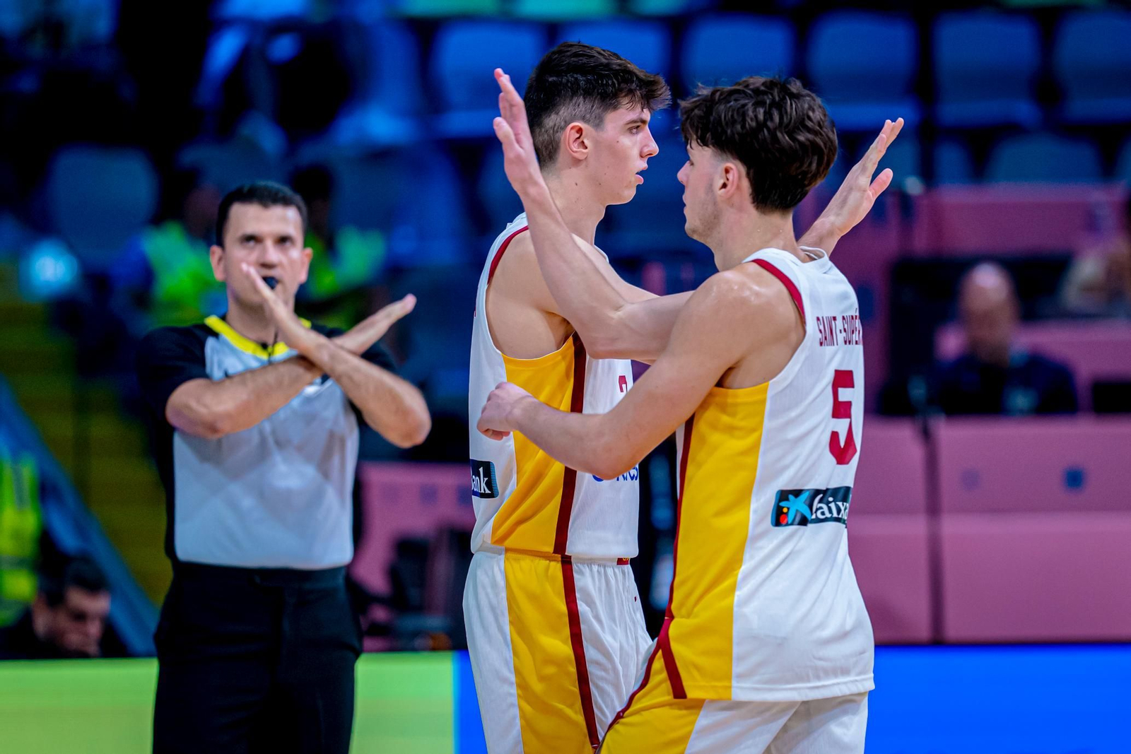 Las fotos del Chipre - España de baloncesto