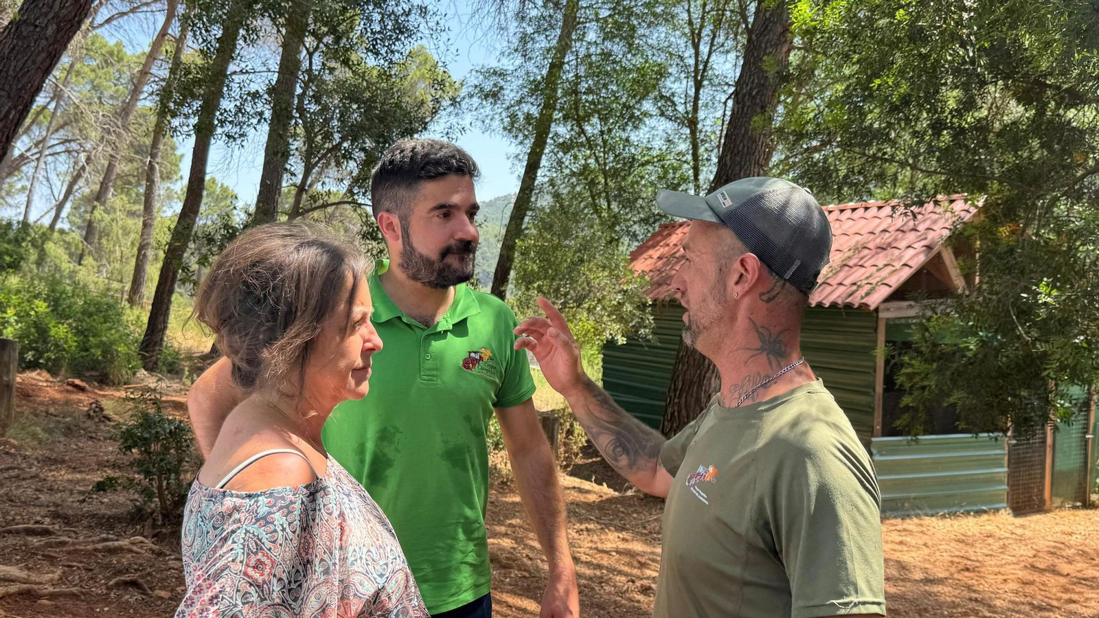 Catalina García, consejera de Sostenibilidad y Medio Ambiente, durante su visita al parque. Catalina García, consejera de Sostenibilidad y Medio Ambiente, durante su visita al parque.