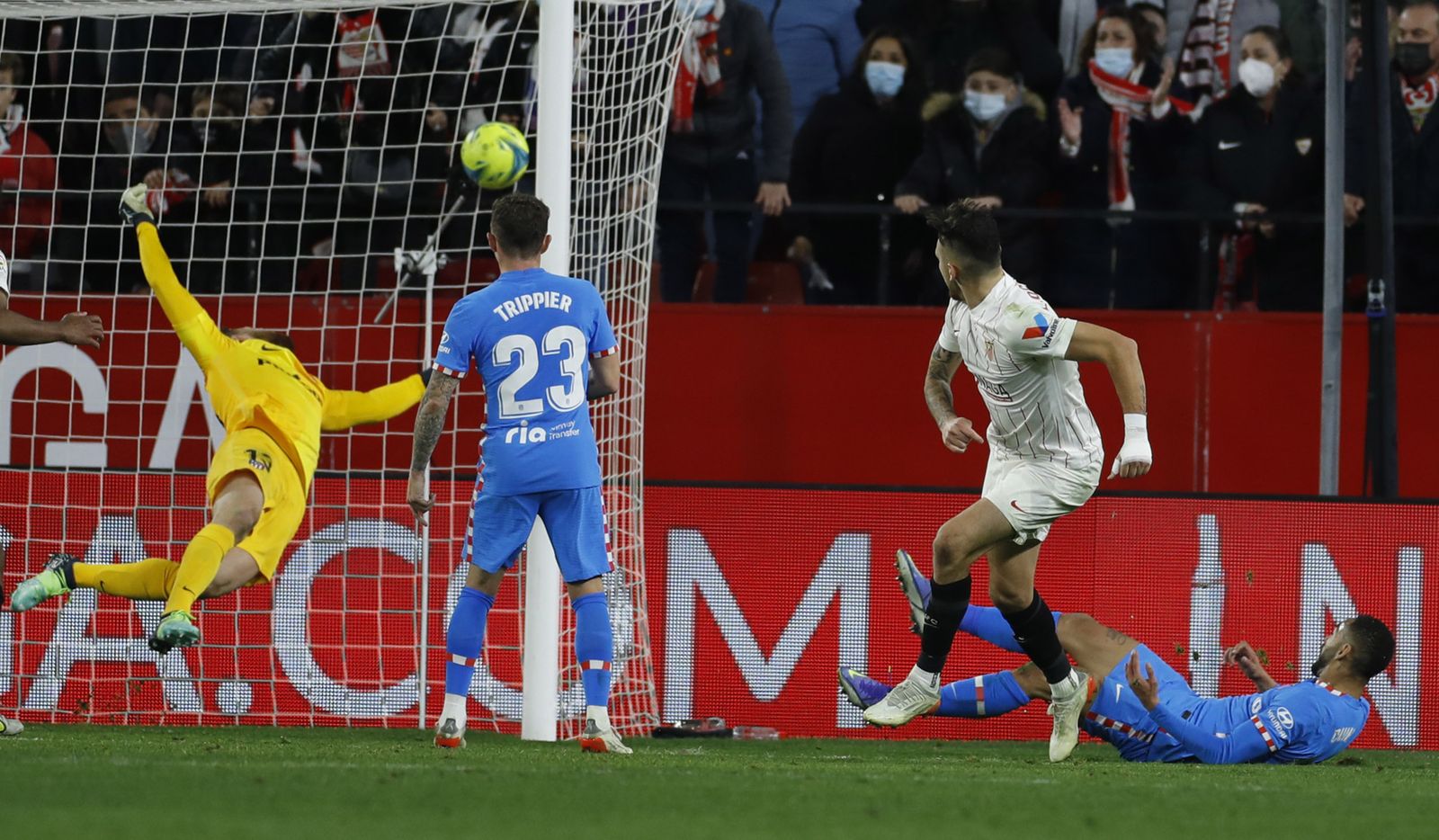Las imágenes del Sevilla fc-Atlético de Madrid