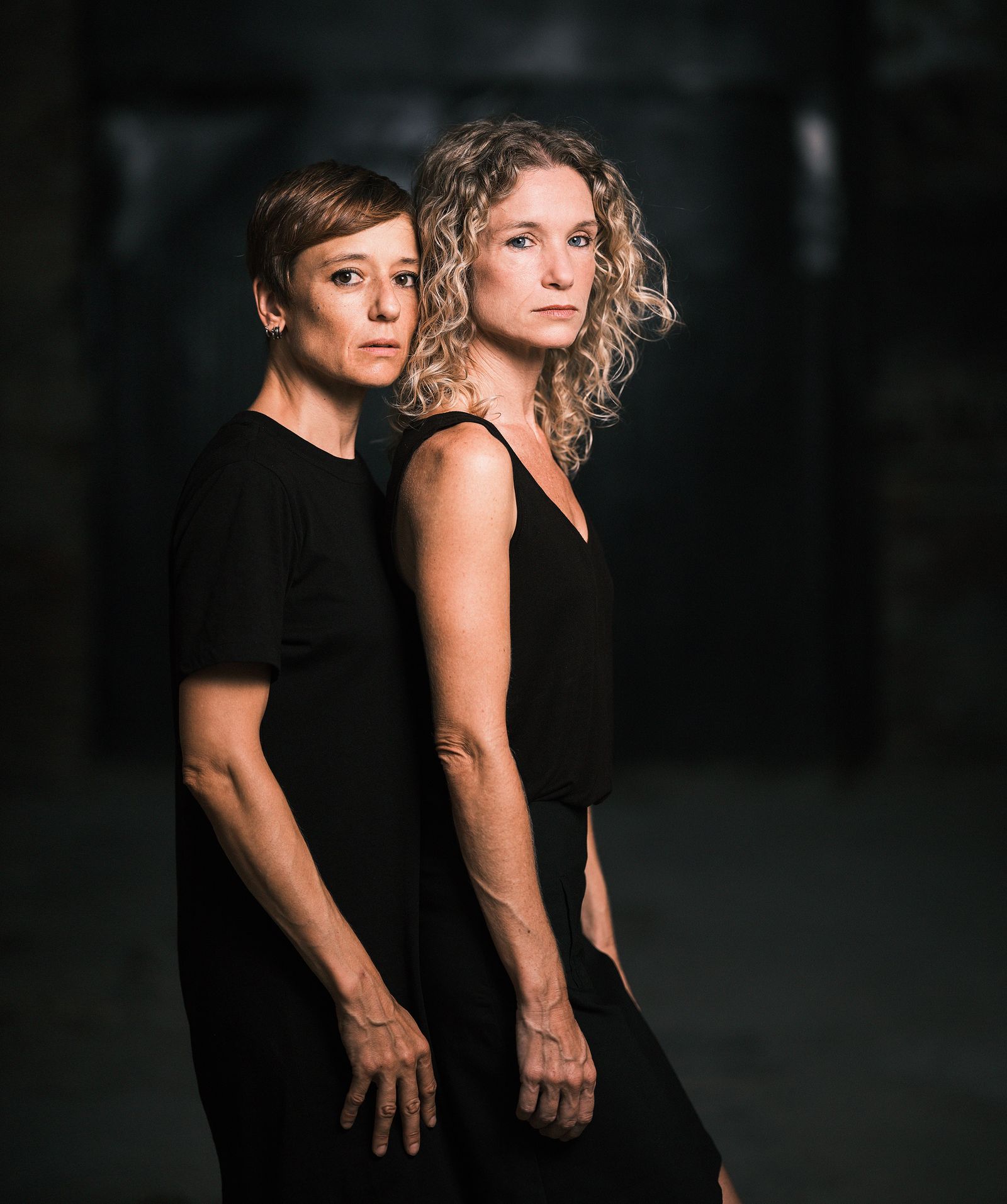 Raquel López y Anna Paris, integrantes de La Casquería.