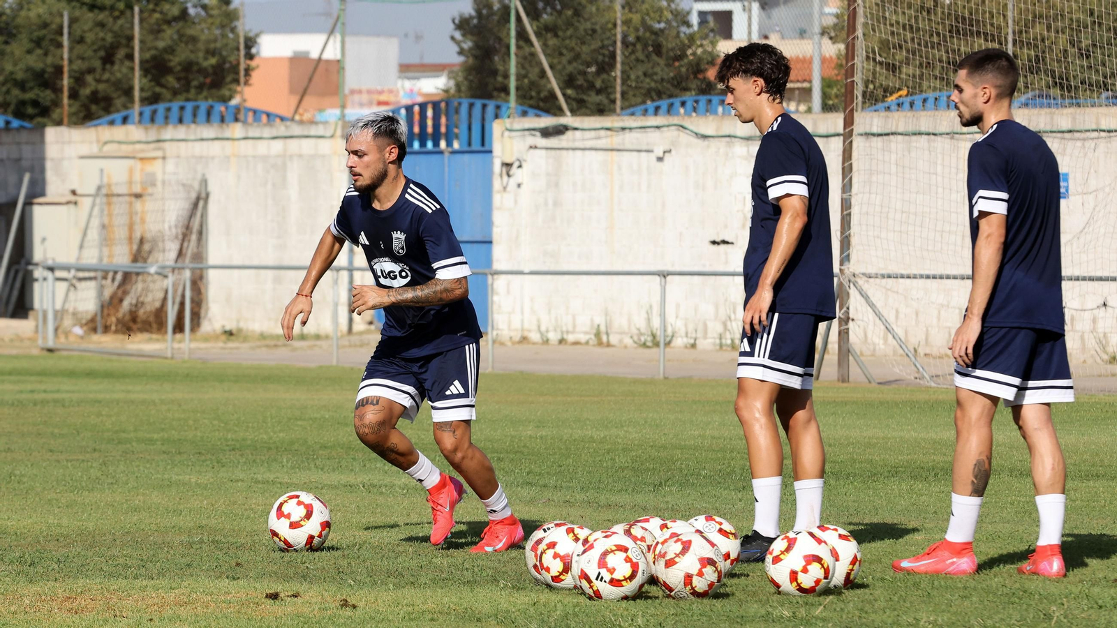 Primer entrenamiento del Xerez CD en el Pedro Garrido de Jerez