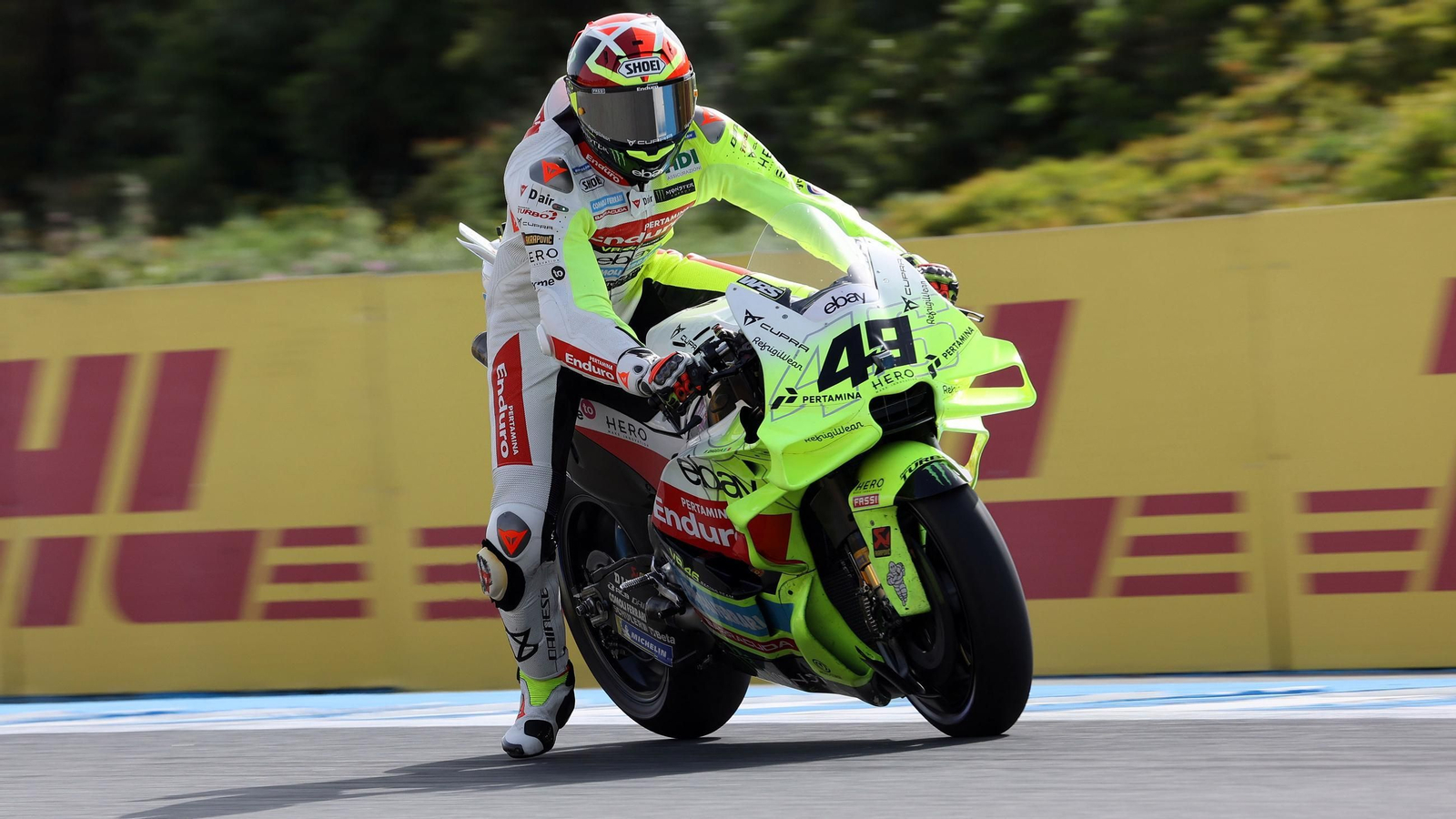 Imágenes de los entrenamientos de MotoGP del Viernes en Jerez