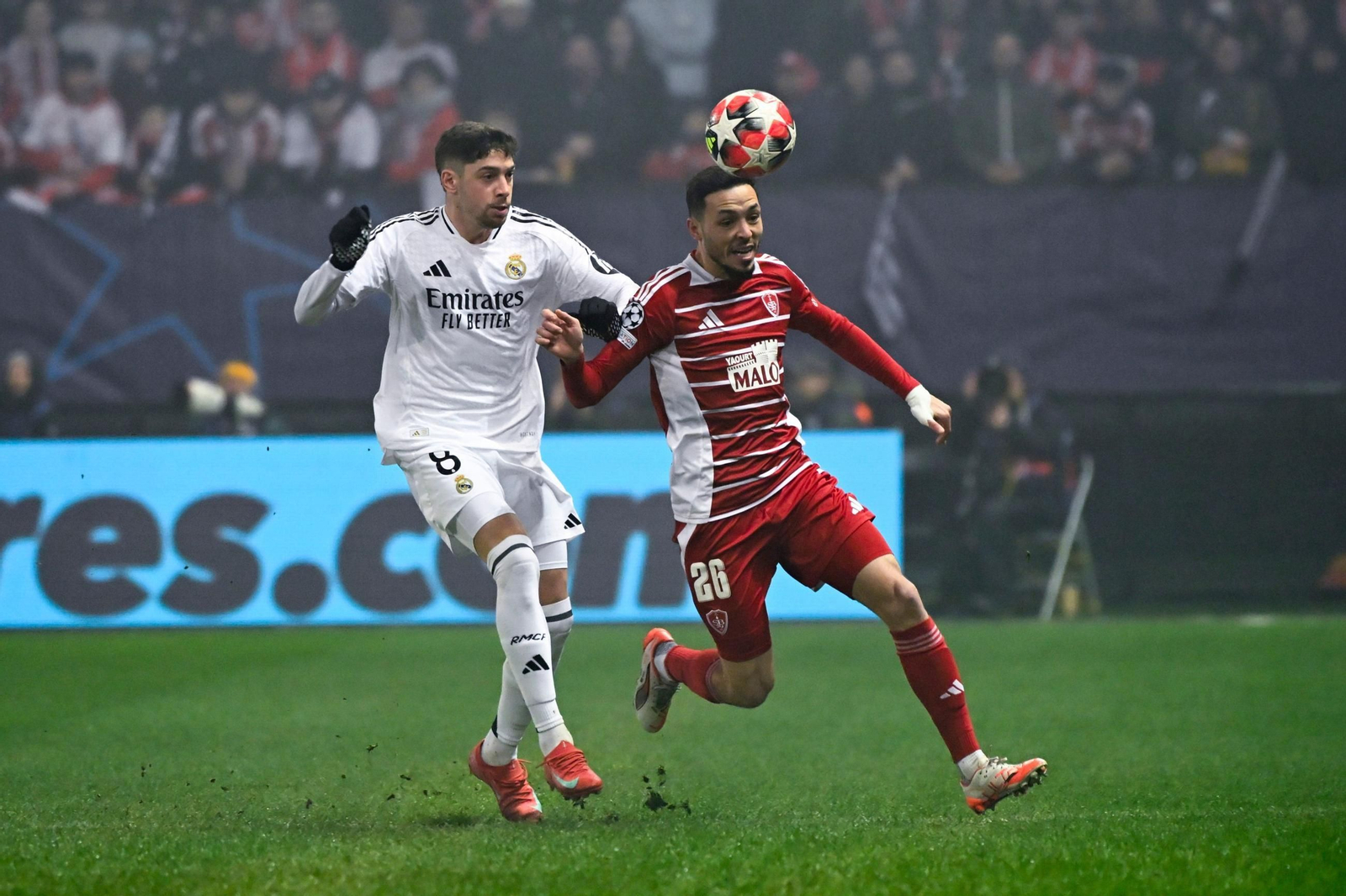 Las fotos del Brest - Real Madrid