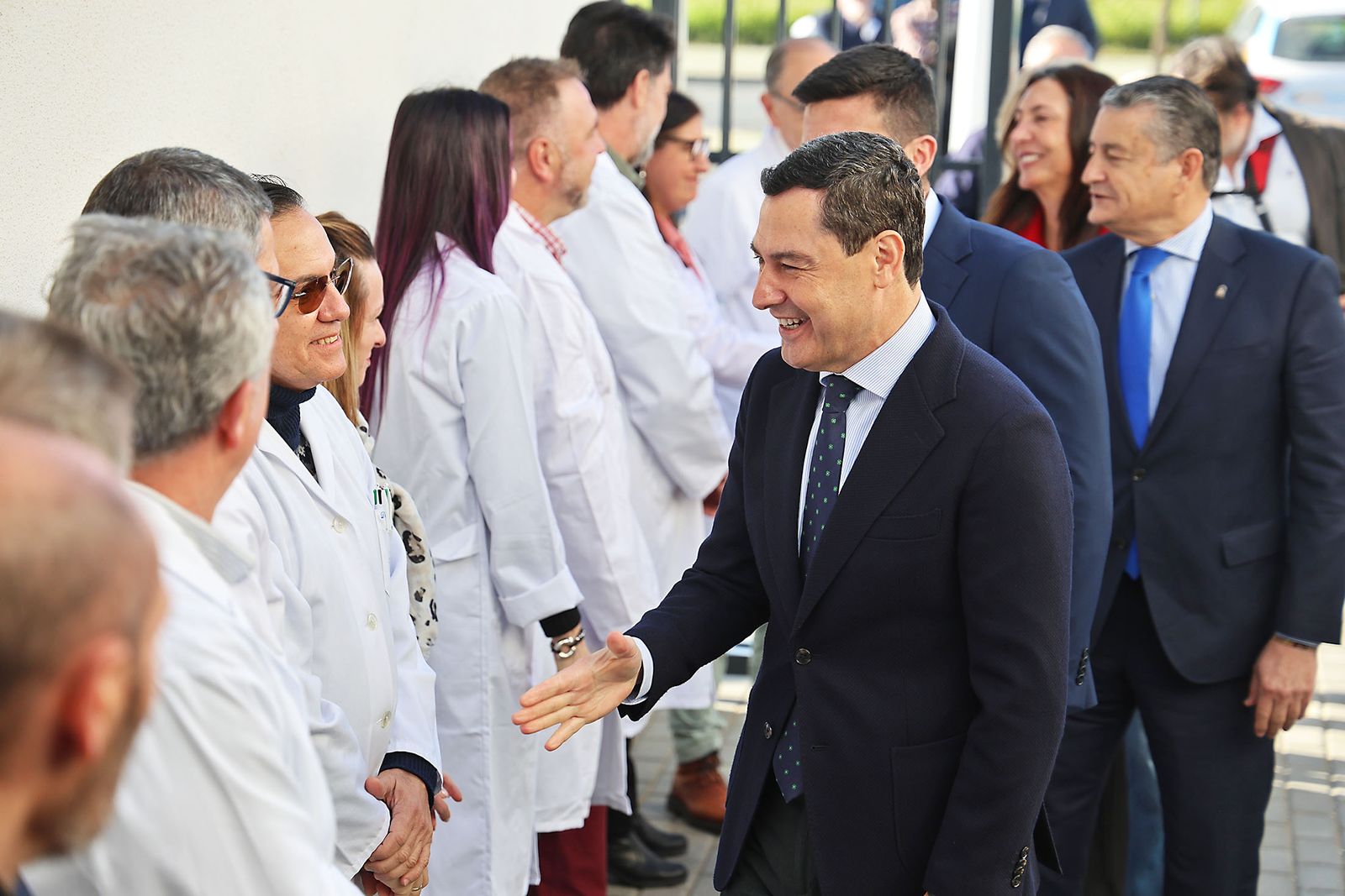 Las fotografías de la inauguración del consultorio de salud de Corrales.