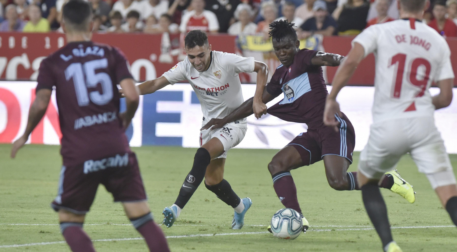 Las mejores imágenes del Sevilla-Celta de Vigo