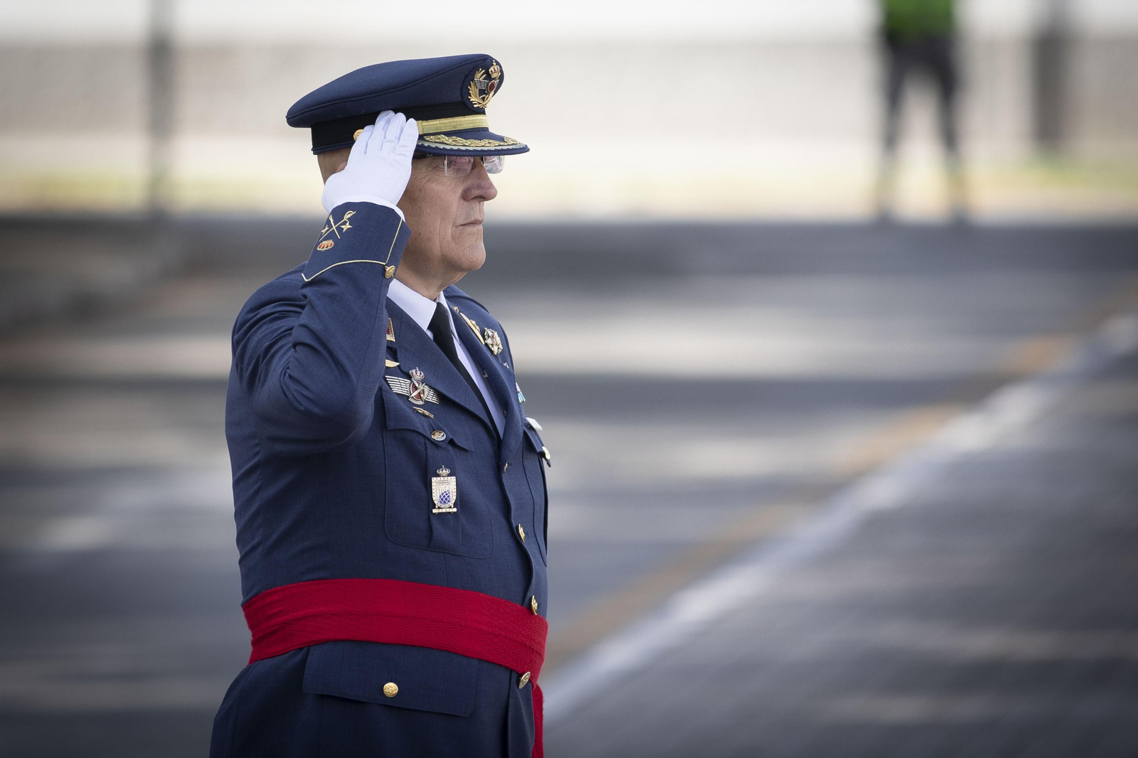 Así ha sido la toma de posesión como jefe de la Base Aérea de Armilla del coronel Miguel Durán Gálvez