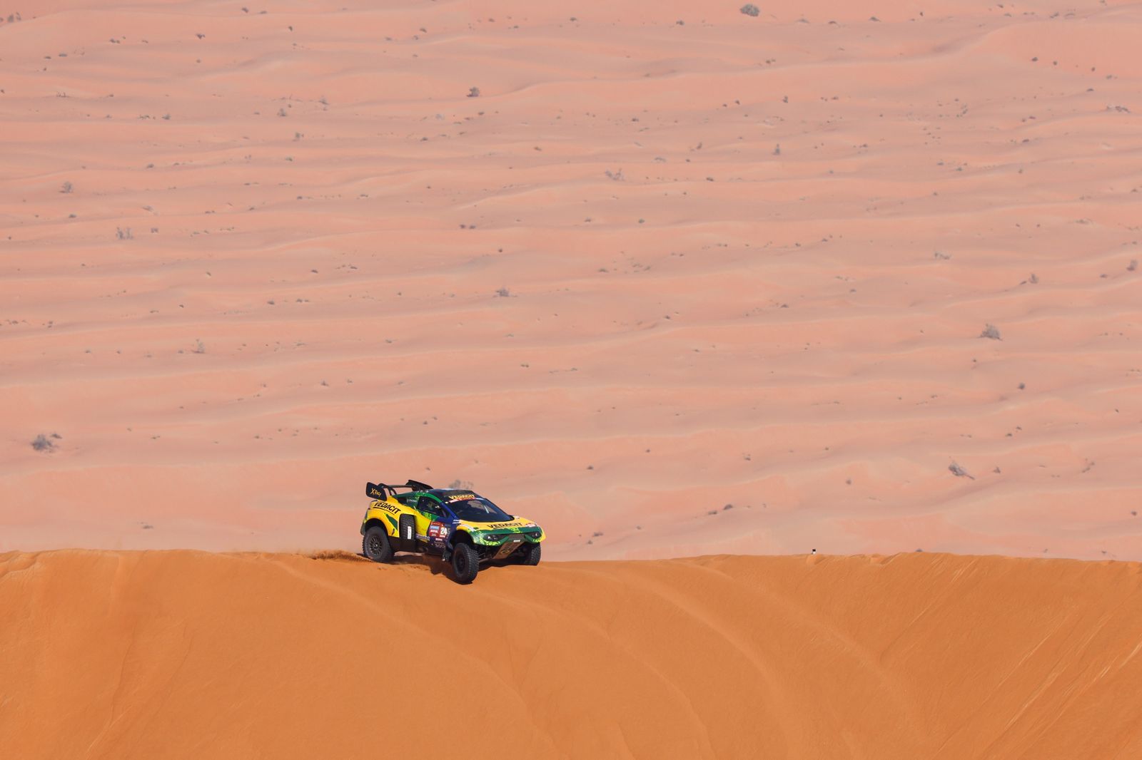 Las mejores fotos del Dakar por las dunas