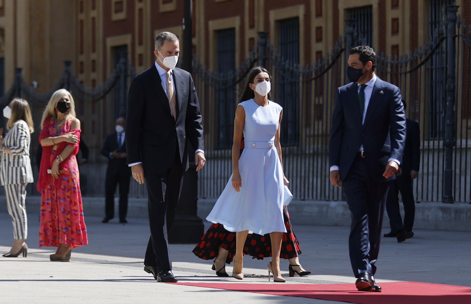 Las imágenes de  la entrega de la Medalla de Honor de Andalucía al Rey Felipe VI en Sevilla