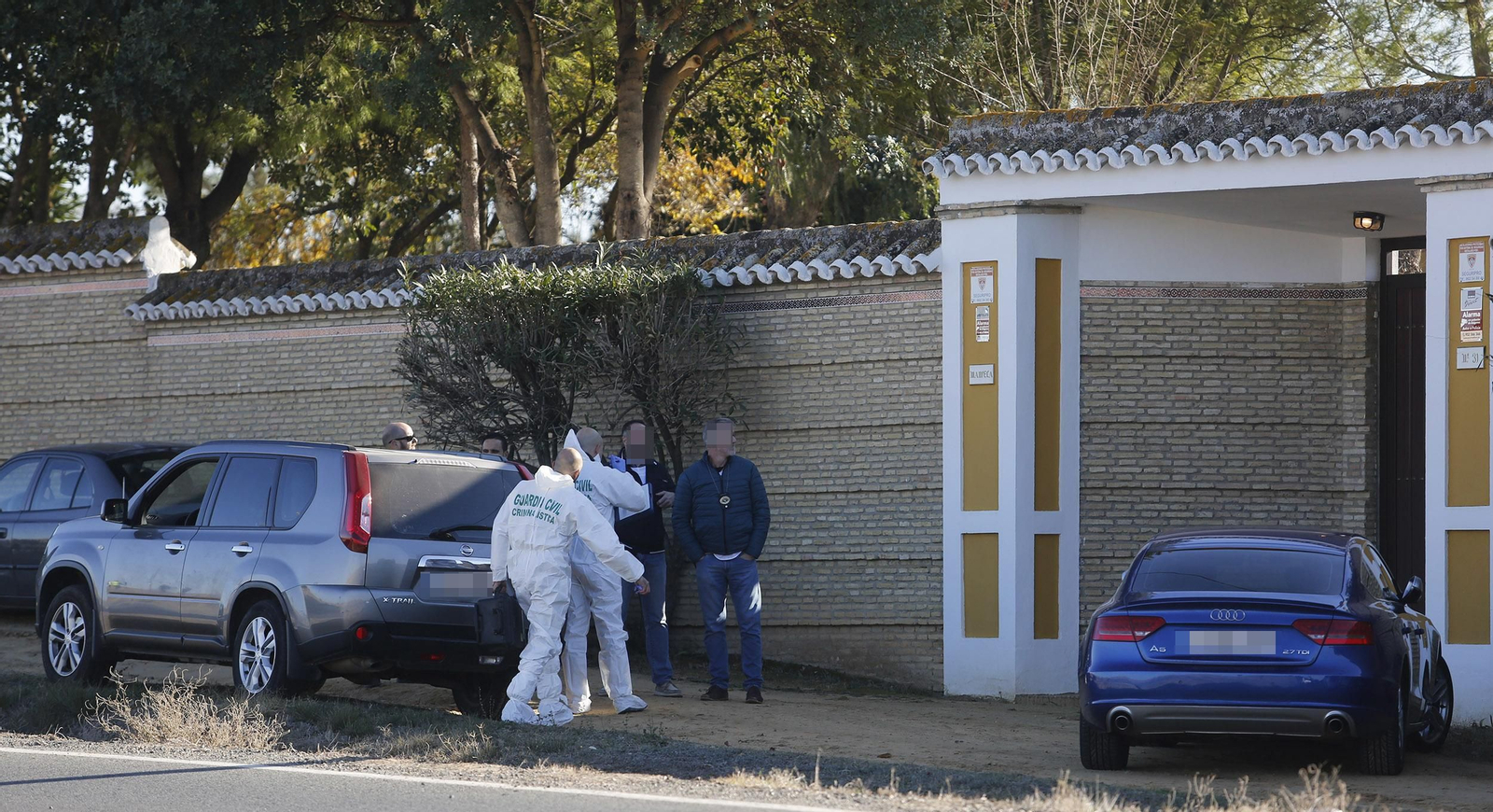 El operativo de la Guardia Civil tras el intento de robo en Mairena
