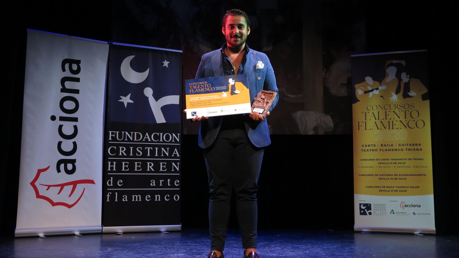 Manuel de Cantarote, en el concurso.