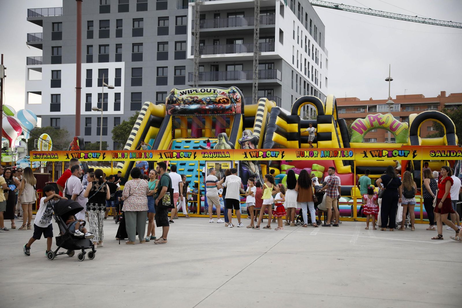 Las imágenes del lunes en la Feria de Almería sin ruidos
