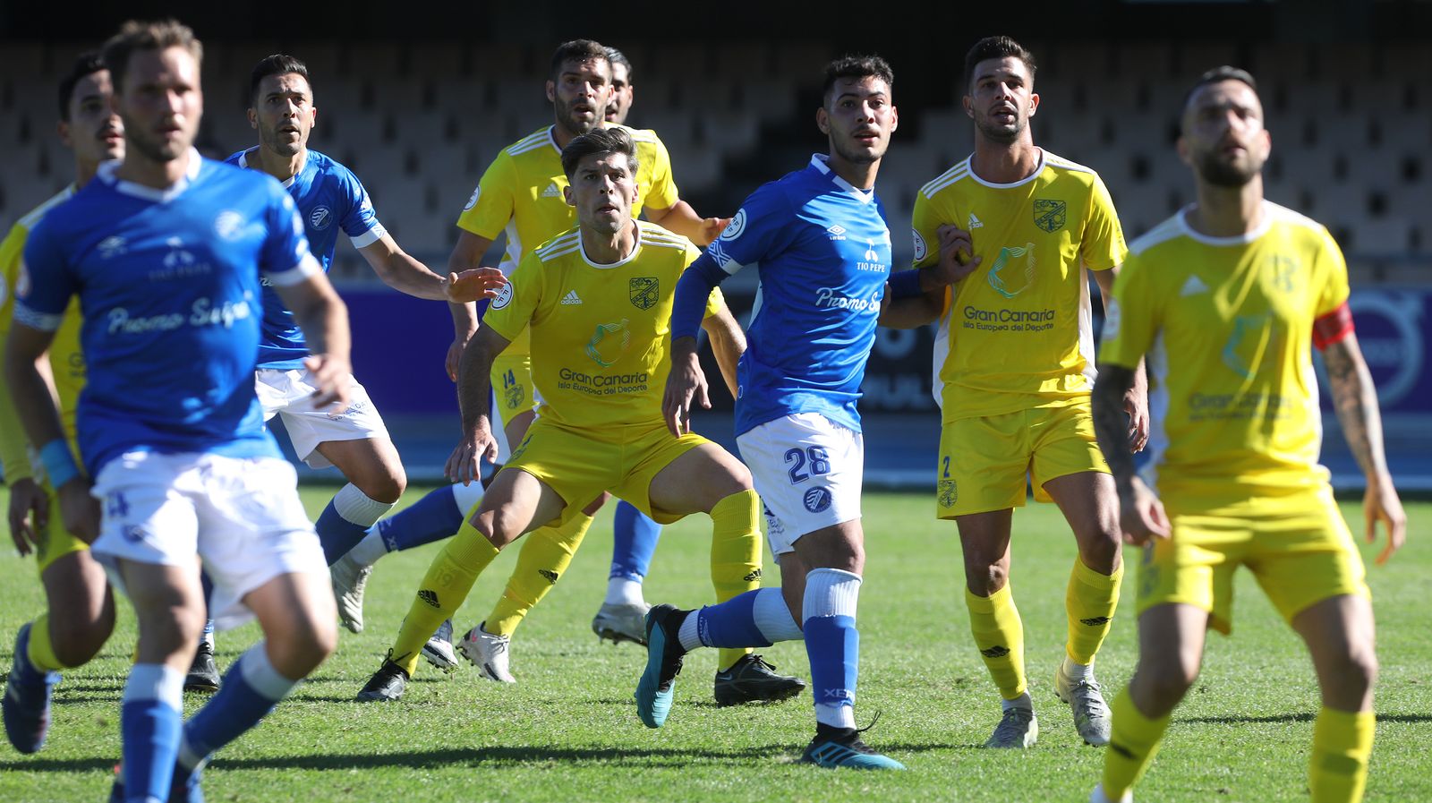 Victoria del Xerez DFC ante la UD San Fernando (1-0)