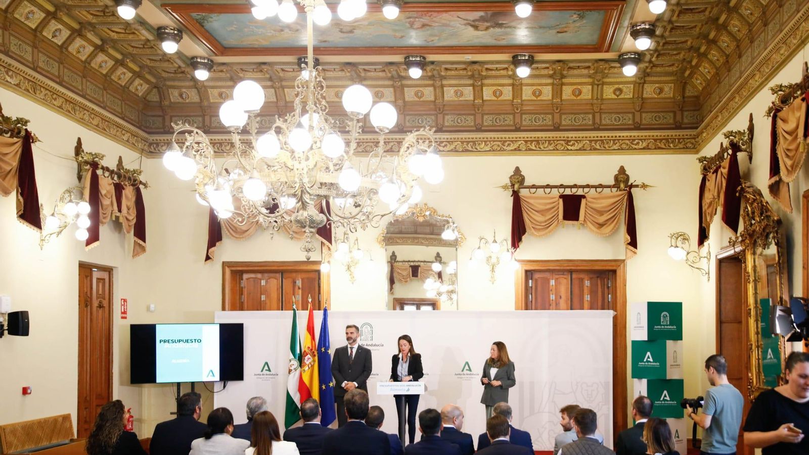 Presentación de los presupuestos en Almería.
