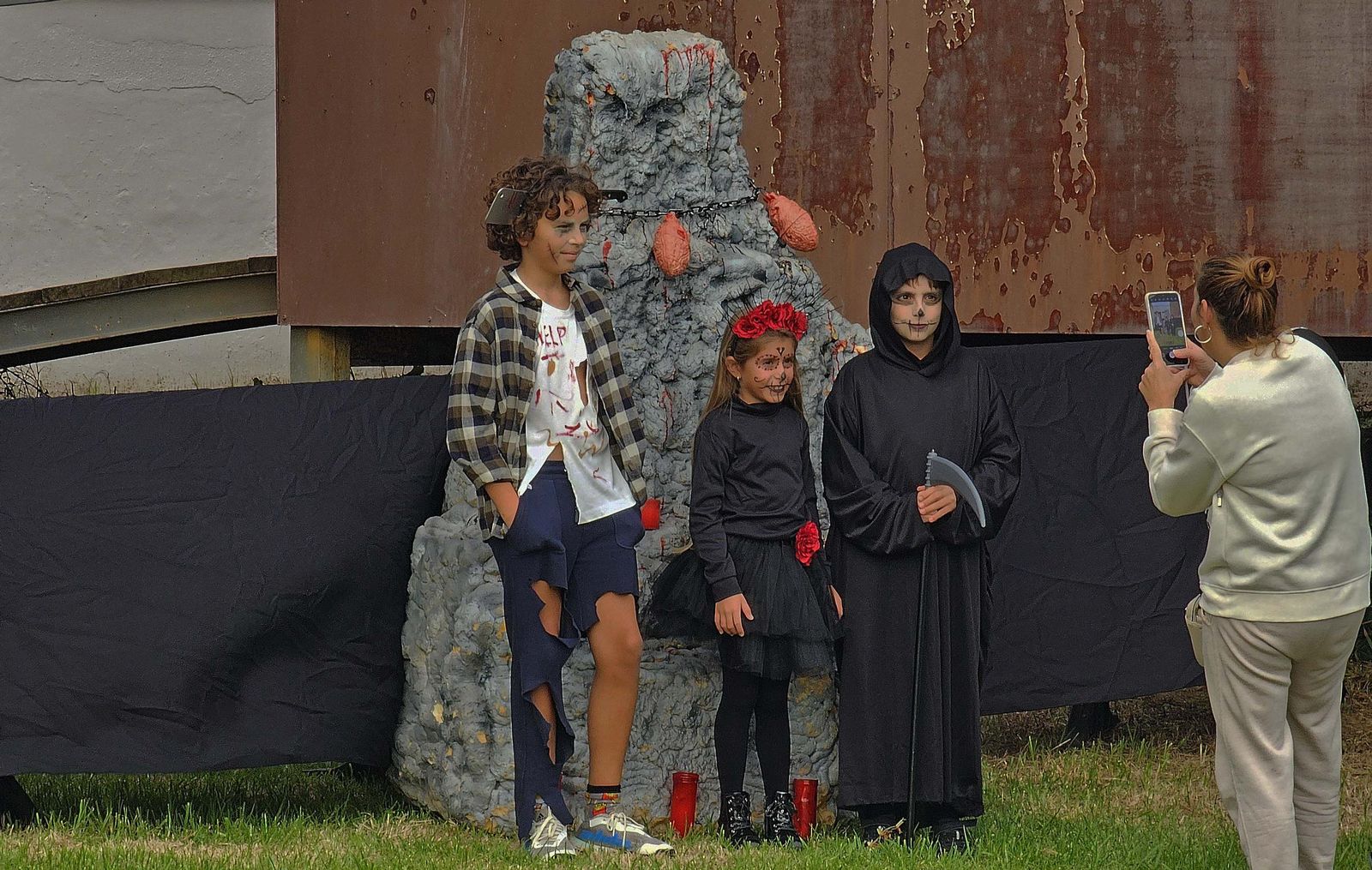 Fotos de Halloween en la Casa de la Juventud de La Línea