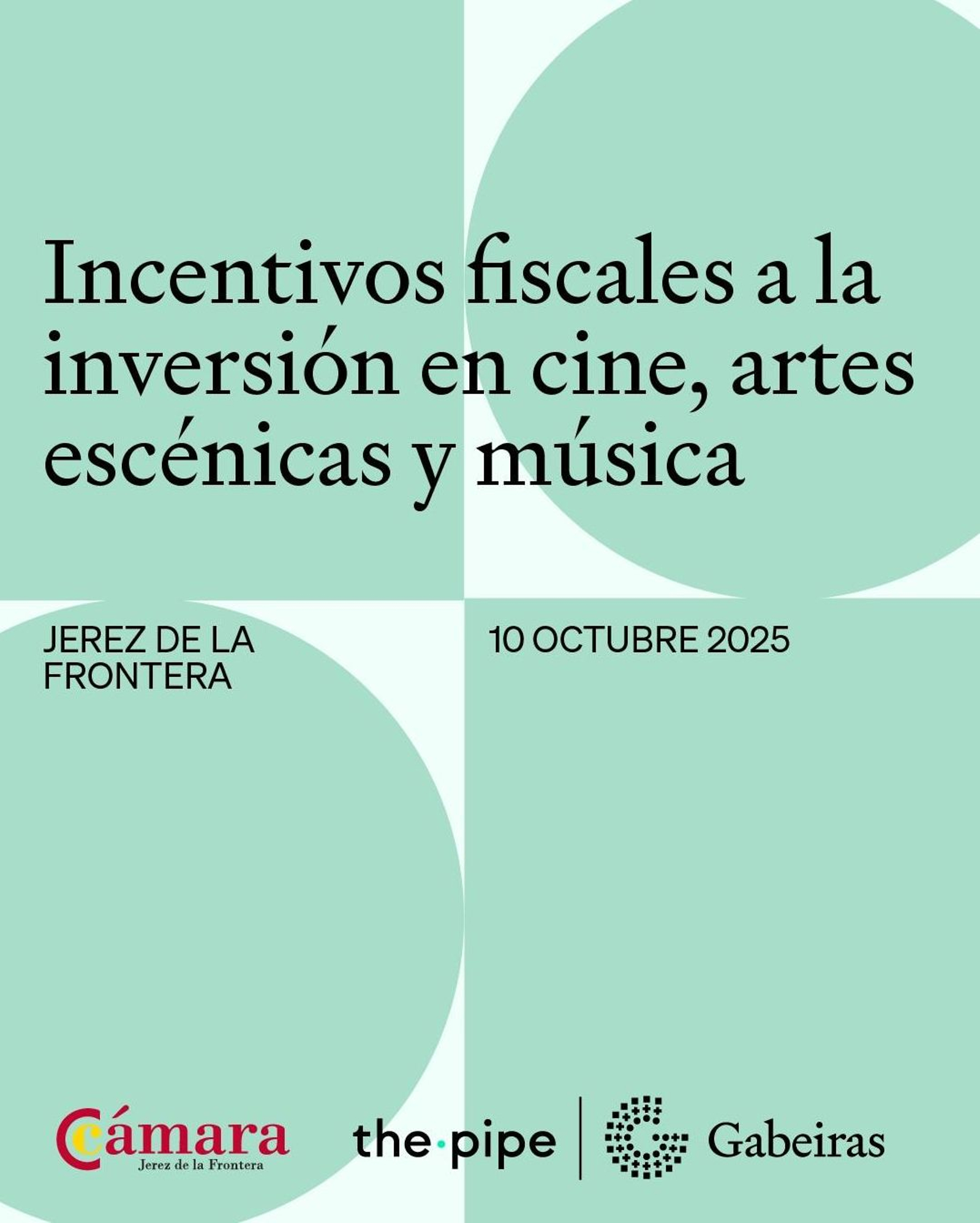 Cartel de la propuesta.