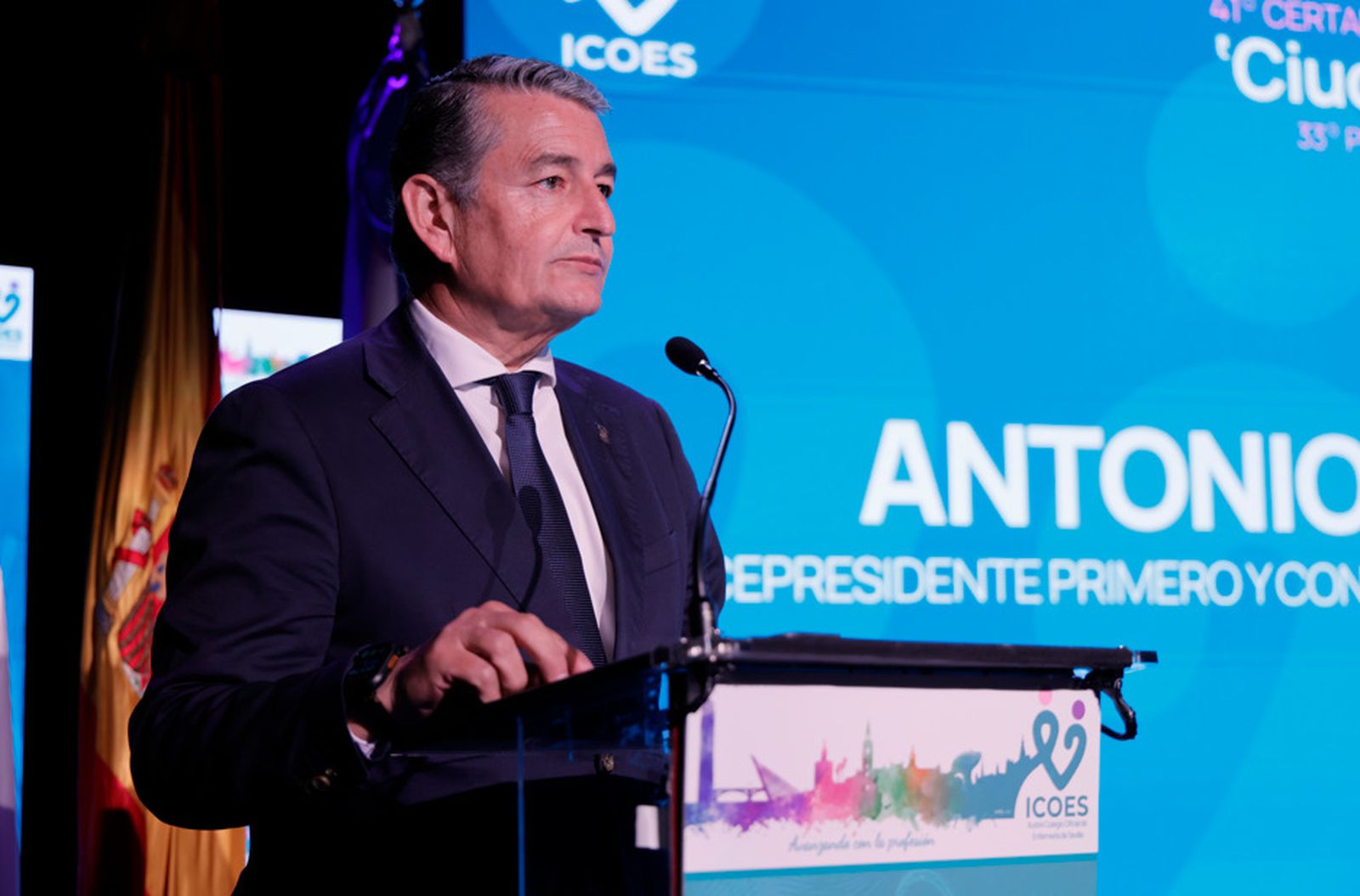 Antonio Sanz, consejero de Presidencia, Sanidad y Emergencias