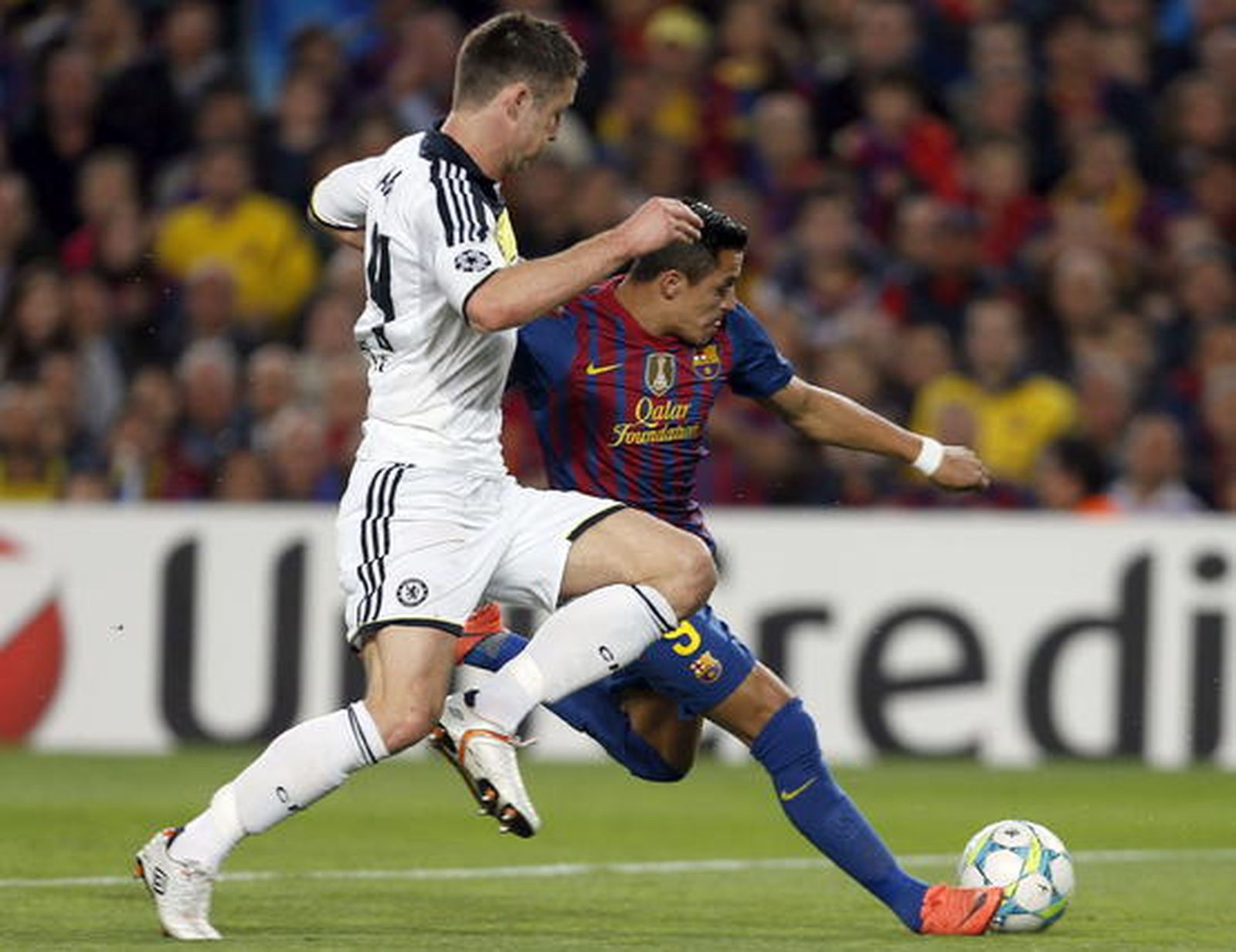 El Barcelona cae eliminado de la 'Champions' en semifinales ante el Chelsea (2-2). / EFE