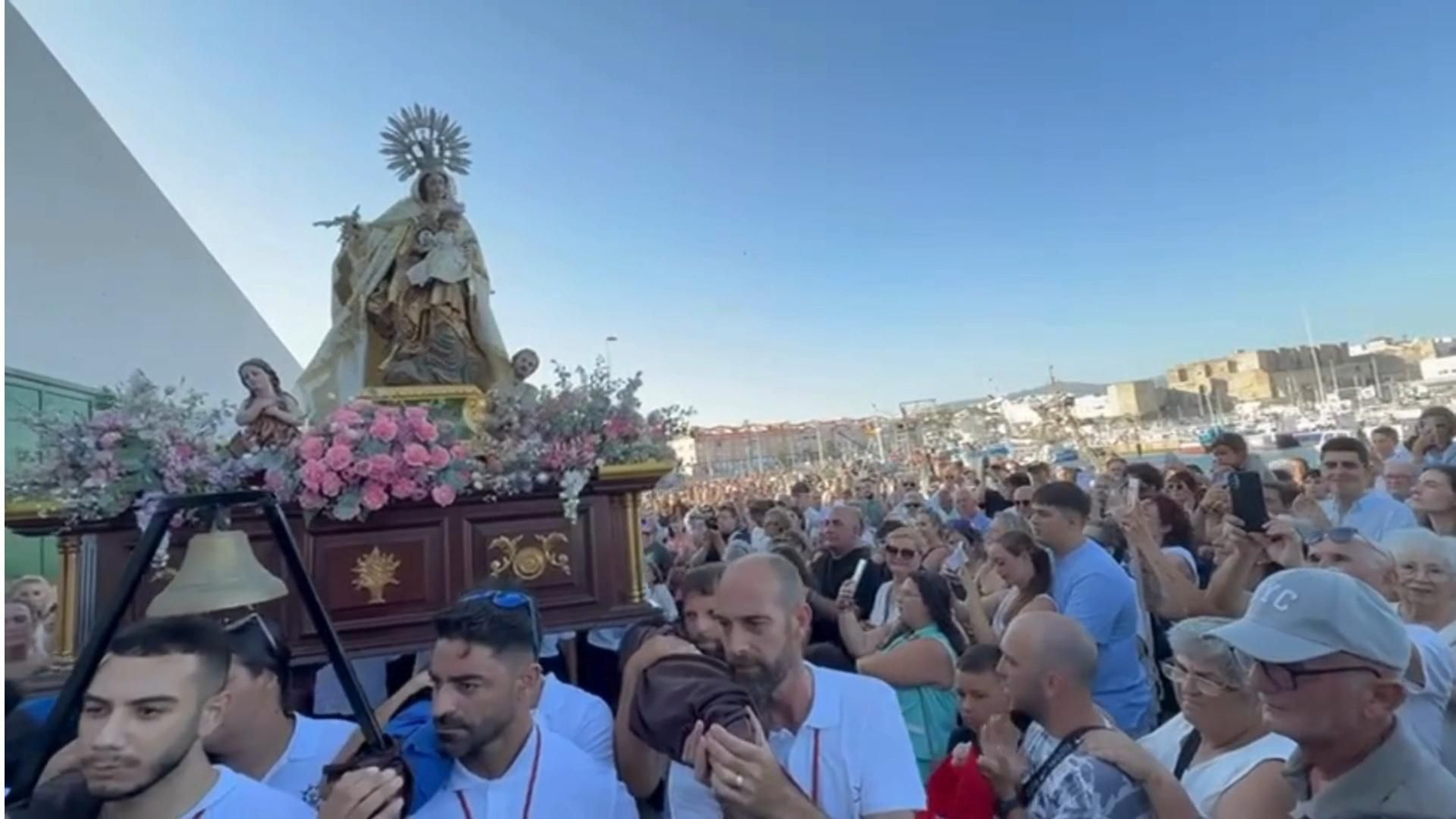 Así ha sido la procesión de la Virgen del Carmen de Tarifa