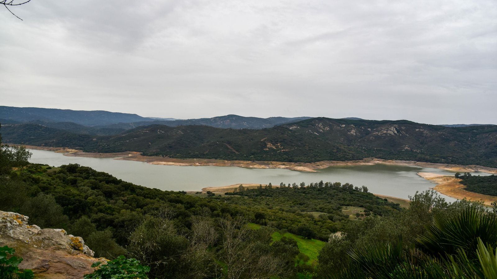 El embalse del Guadarranque, en Castellar.