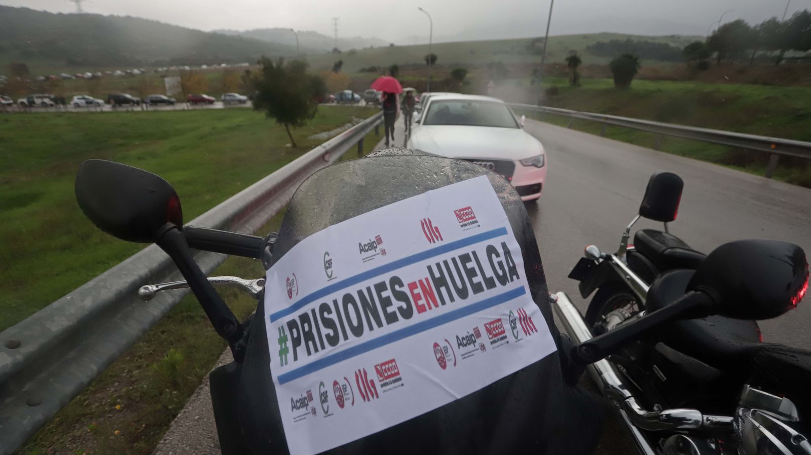 Funcionarios de Botafuegos en huelga