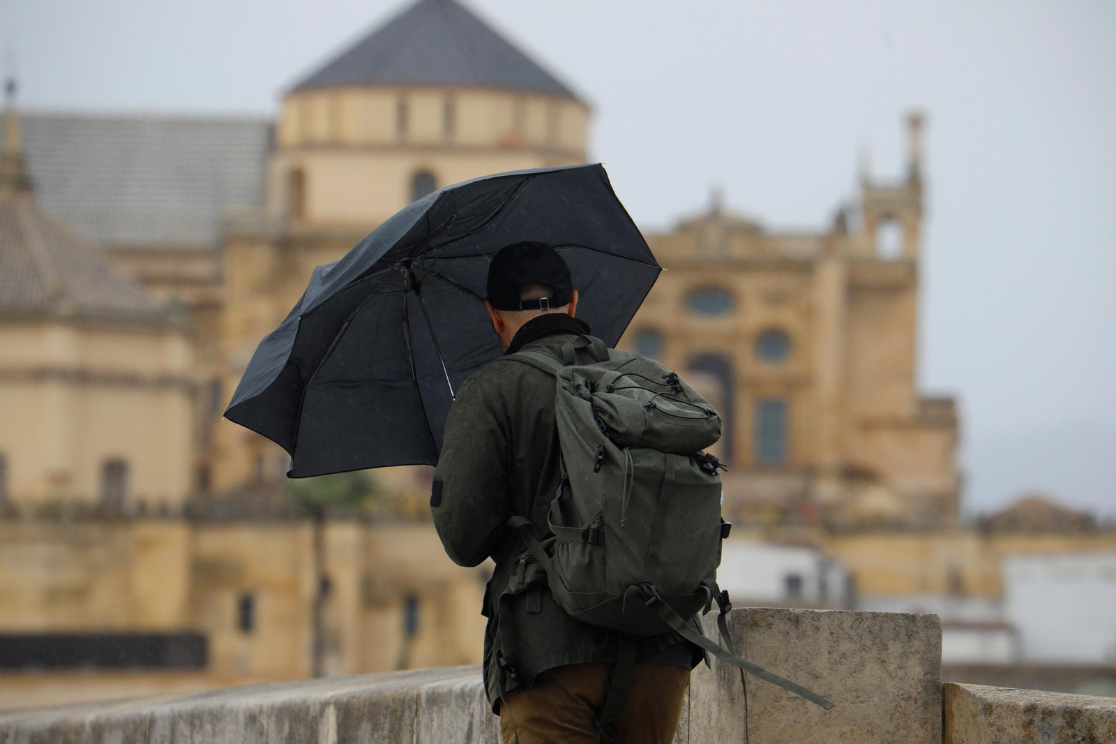 La borrasca Martinho aprieta en Córdoba, en imágenes