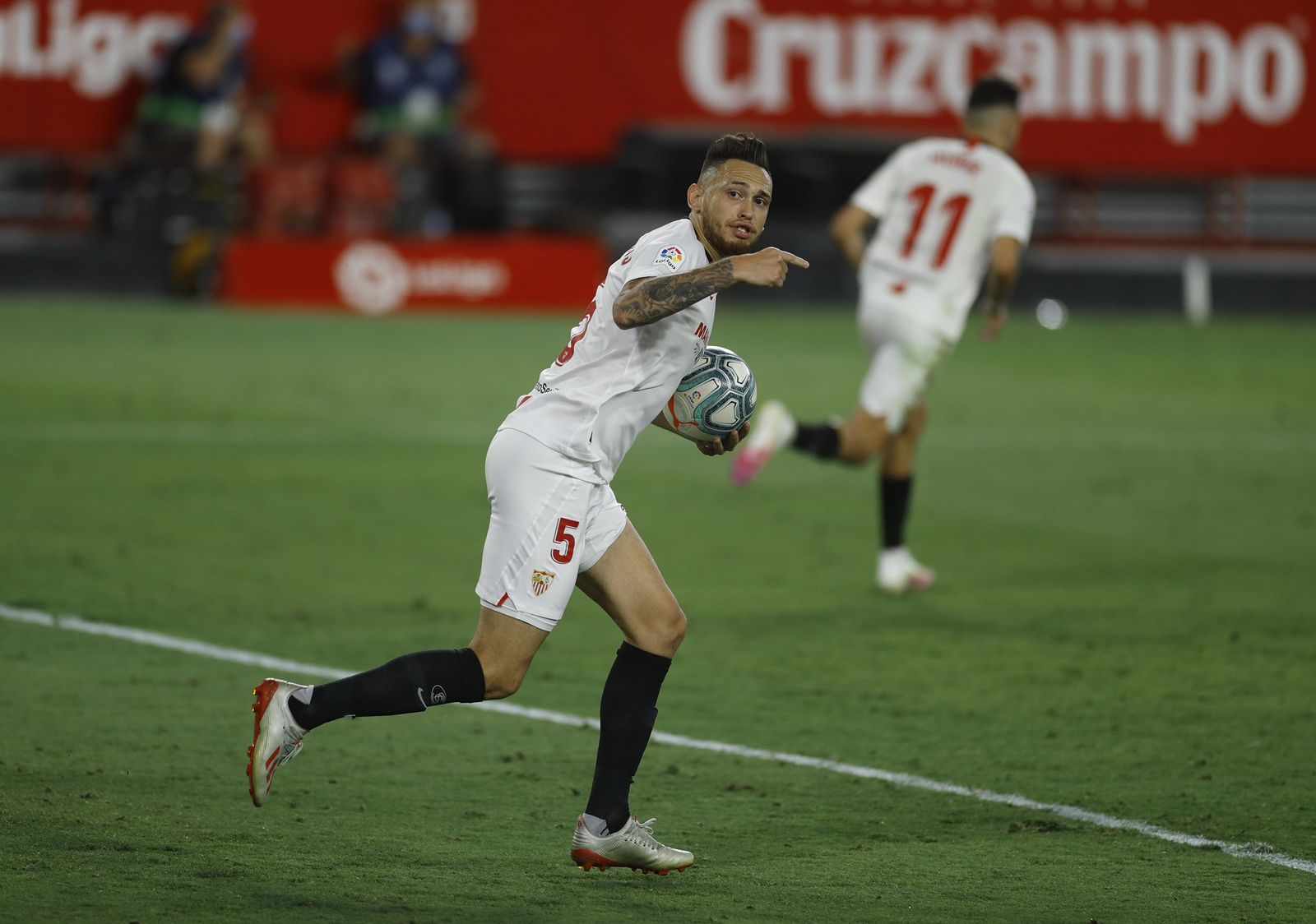 Las imágenes del Sevilla-Valladolid